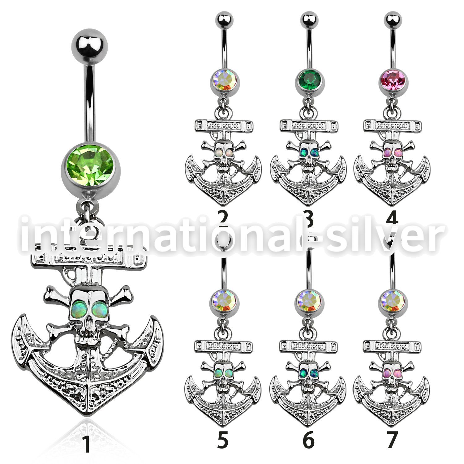 mcop691 belly rings surgical steel 316l belly button