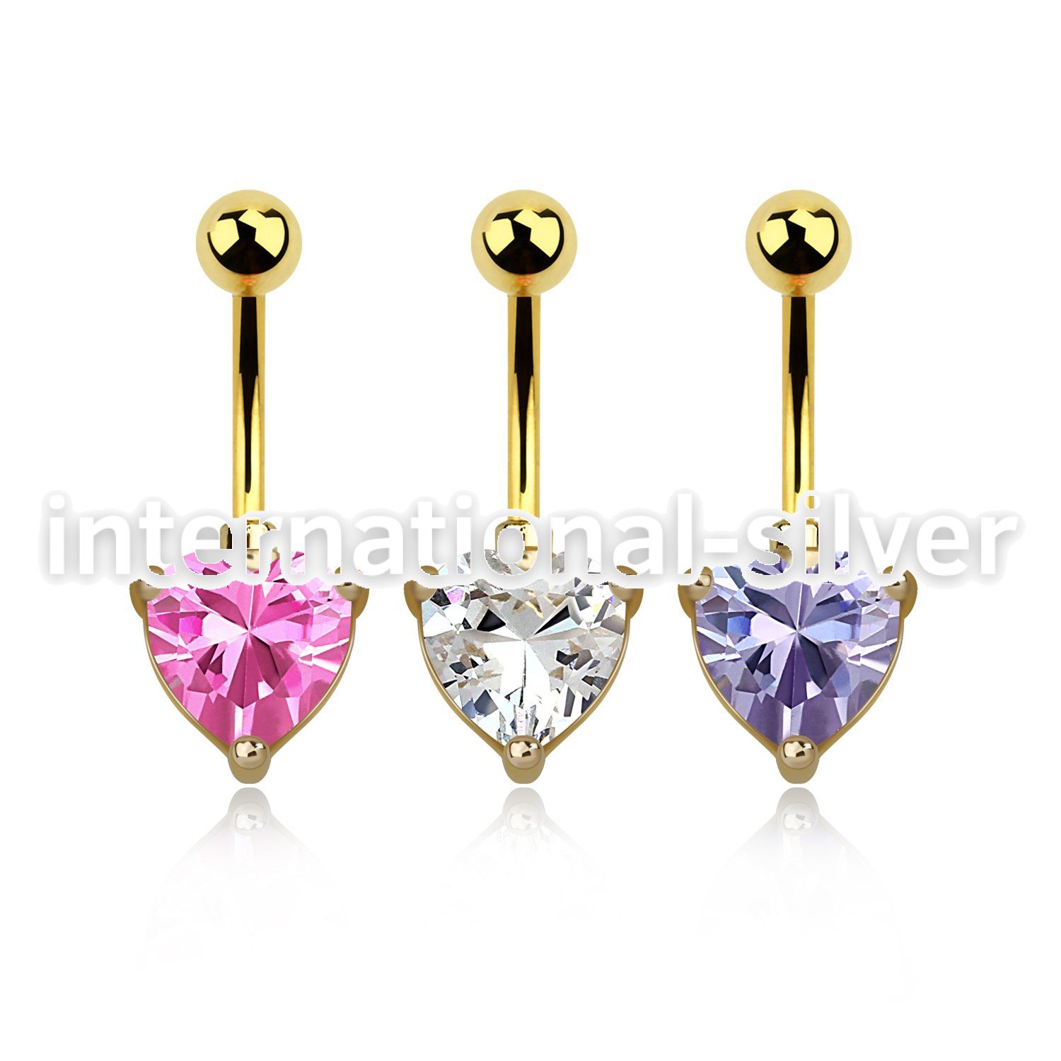 mdgz524 belly rings anodized surgical steel 316l belly button