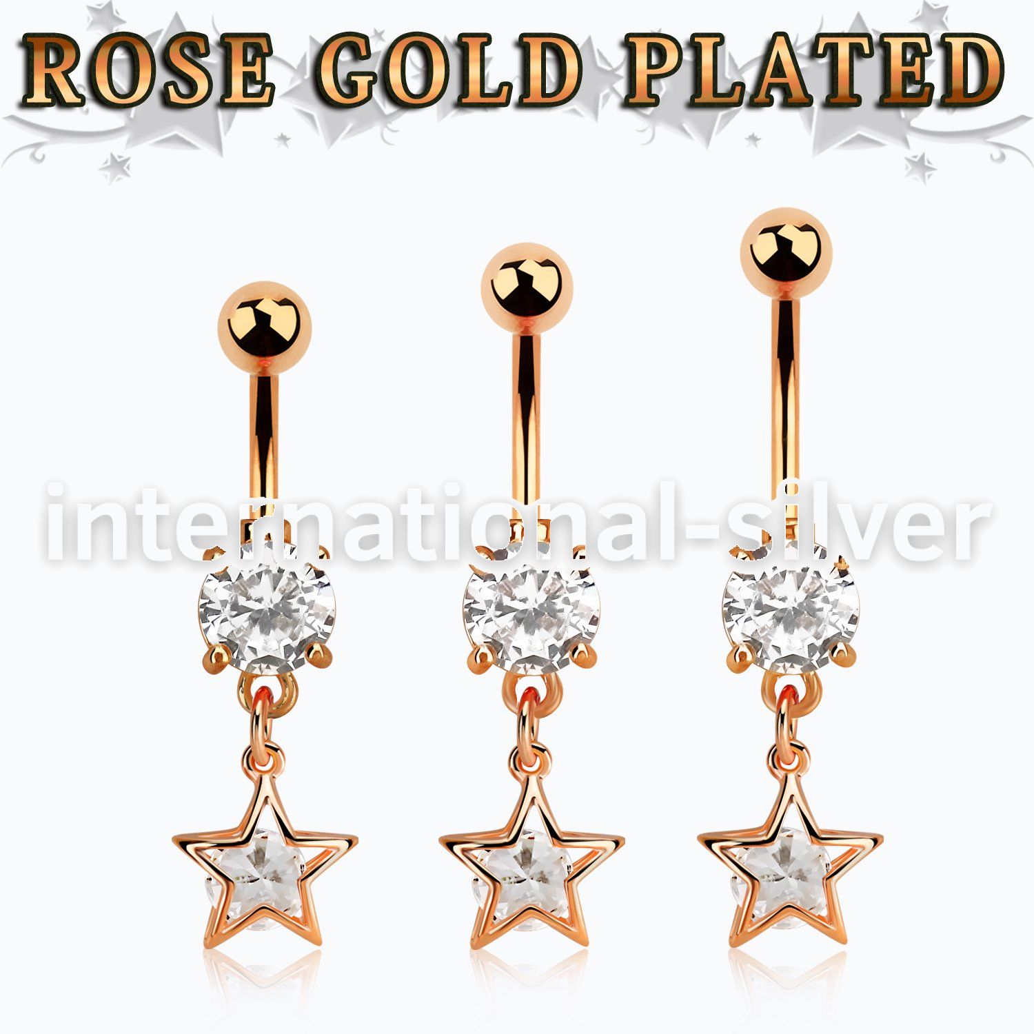 mdrz414 belly rings surgical steel 316l belly button