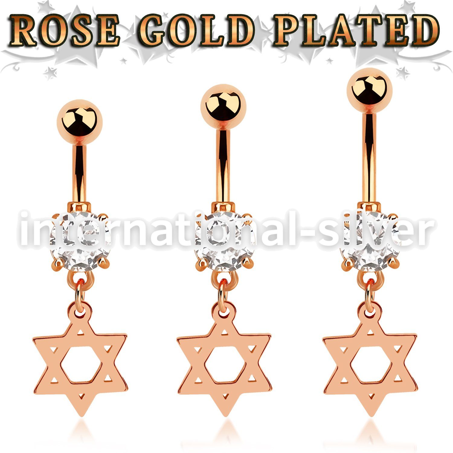 mdrz758 belly rings anodized surgical steel 316l belly button