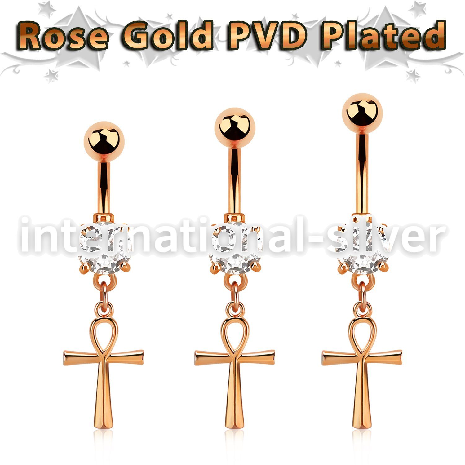 mdrz769 surgical steel belly bananas belly piercing