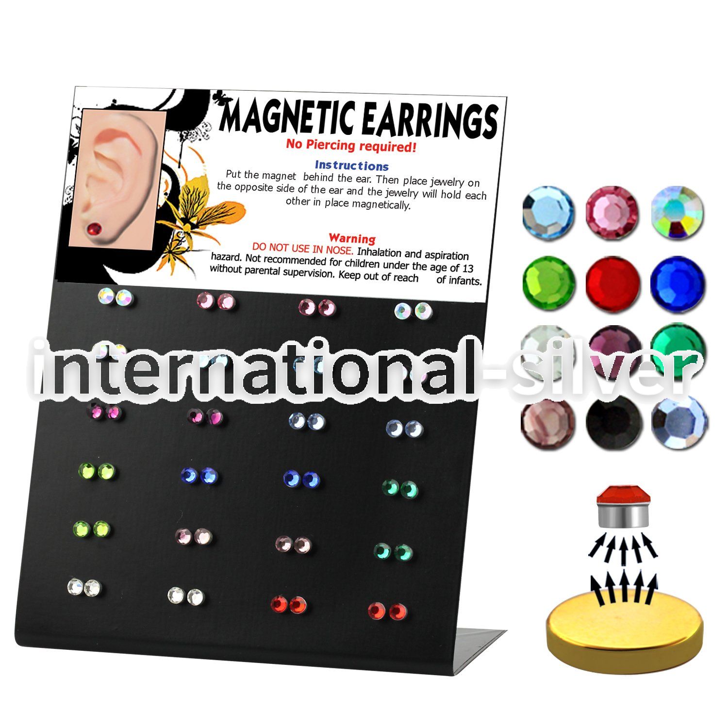 mg80 fake illusion body jewelry others belly button