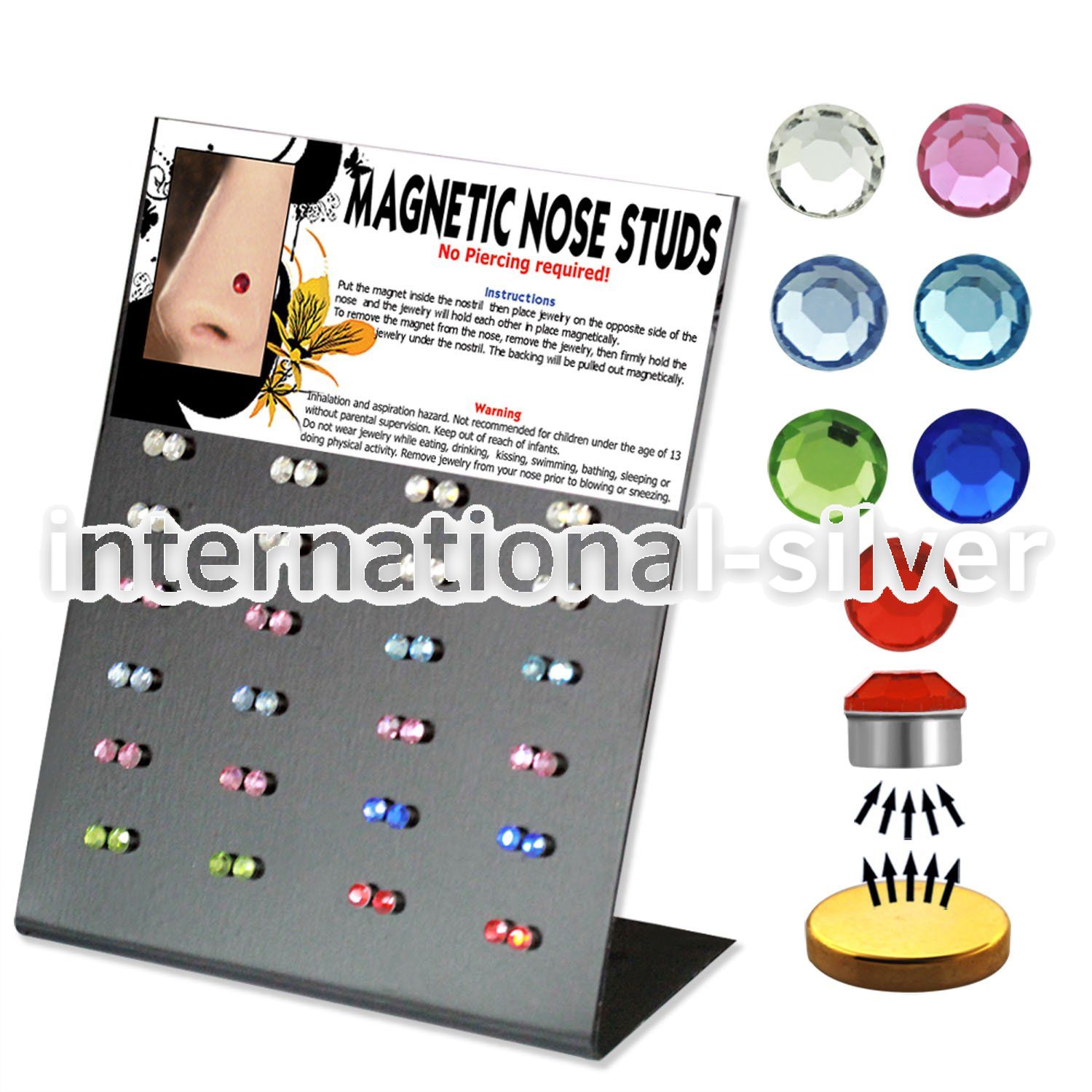 mg90 fake illusion body jewelry others nose