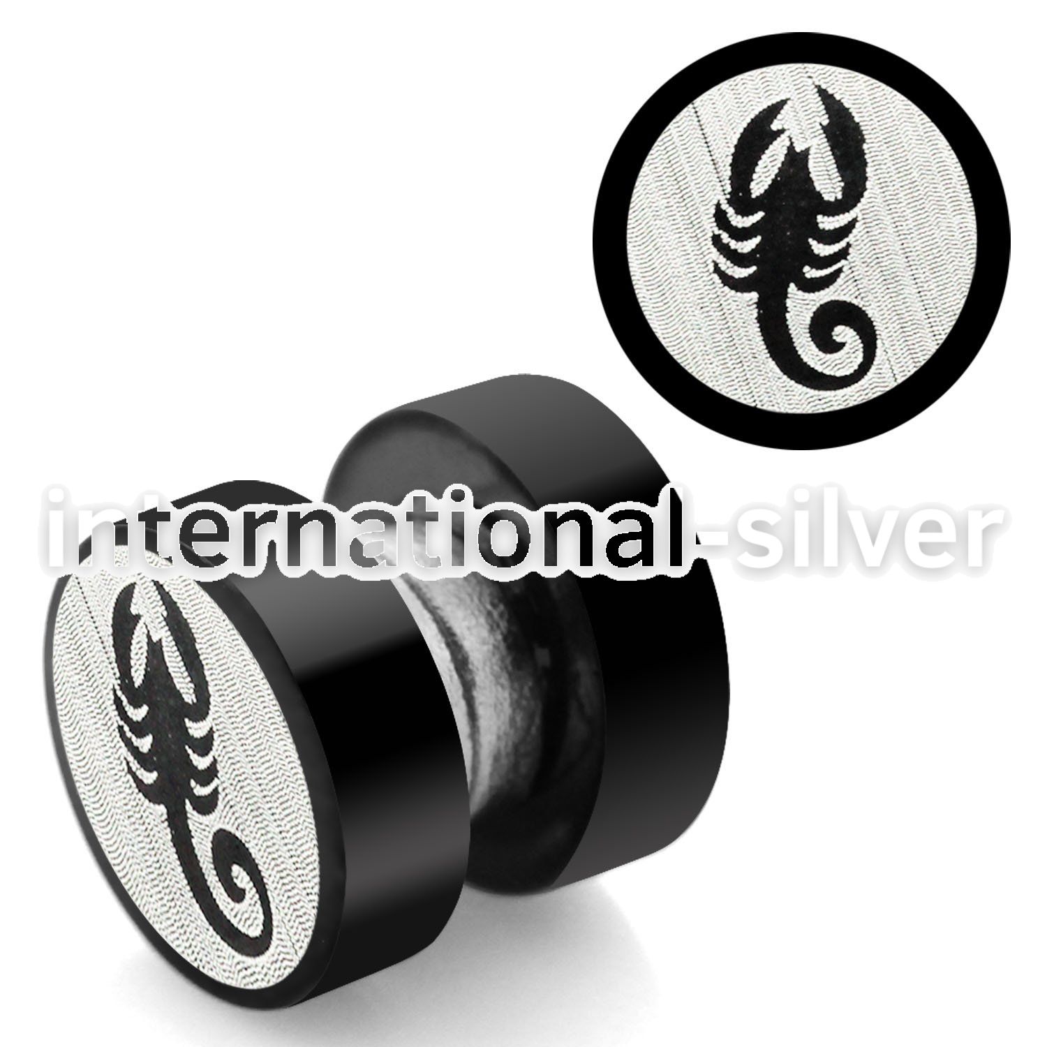 mpls12 cheaters  illusion plugs and tapers anodized surgical steel 316l belly button