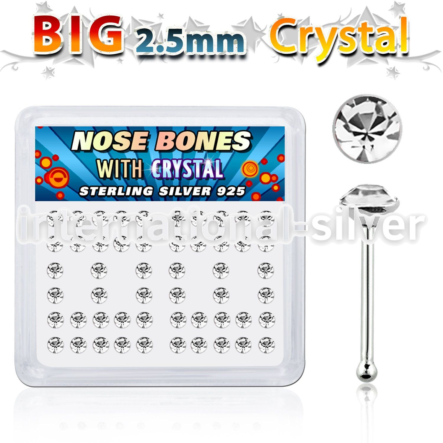 nb19cx nose bone silver 925 nose