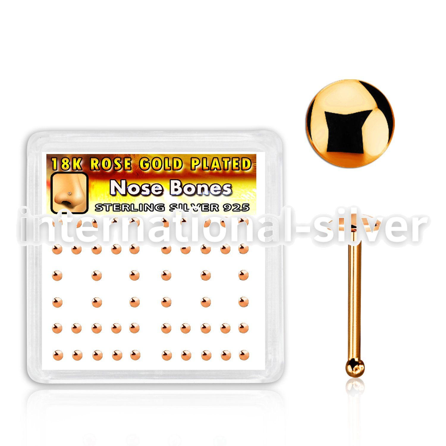 nbmx3rs nose bone silver 925 nose