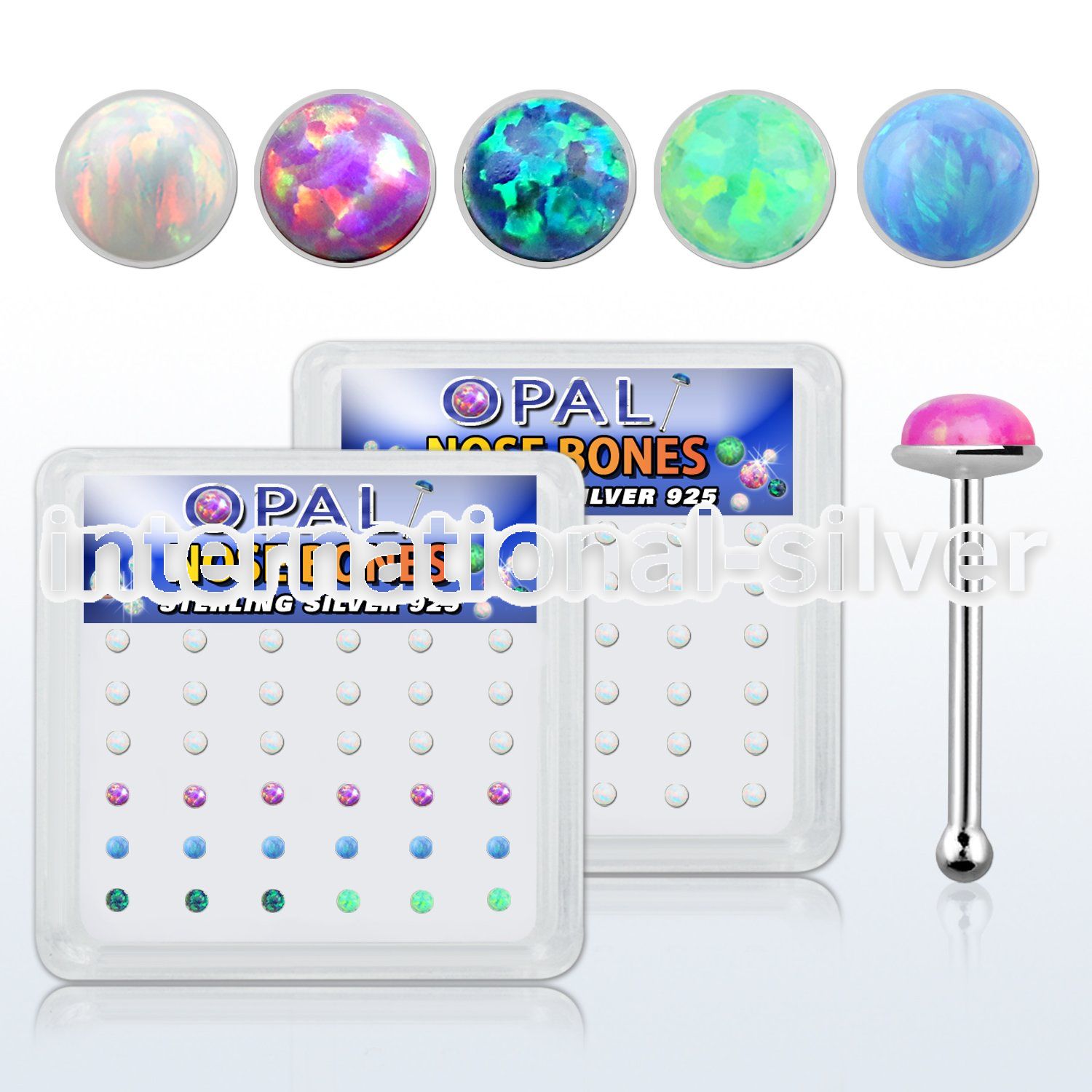 nbo2 nose bone silver 925 nose