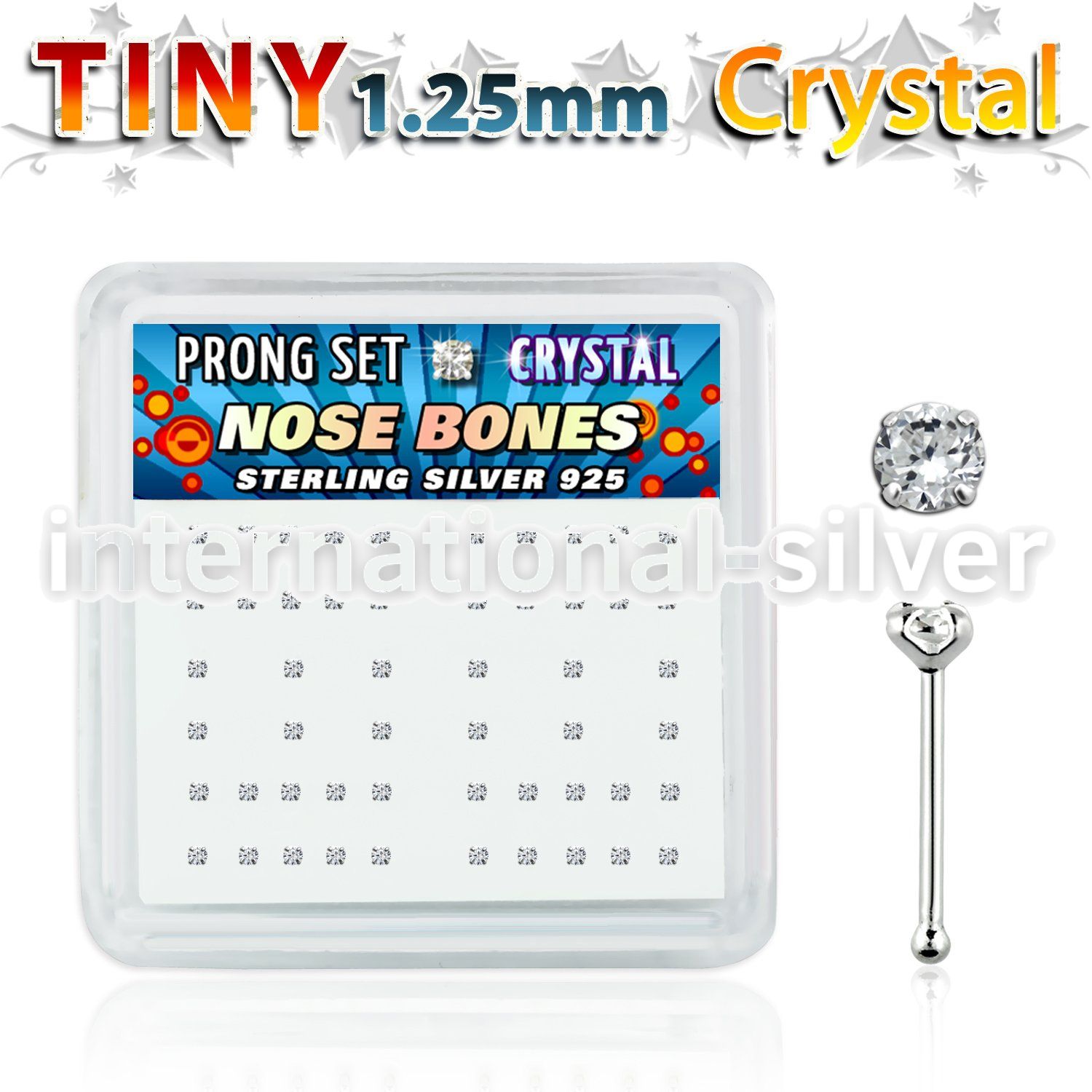 nbp6cx nose bone silver 925 nose