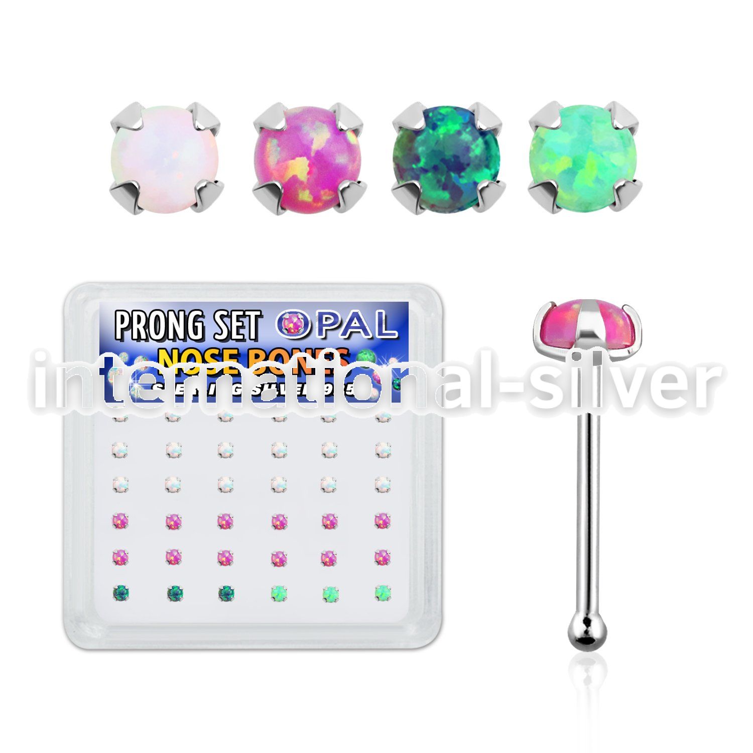 nbpo2 nose bone silver 925 nose