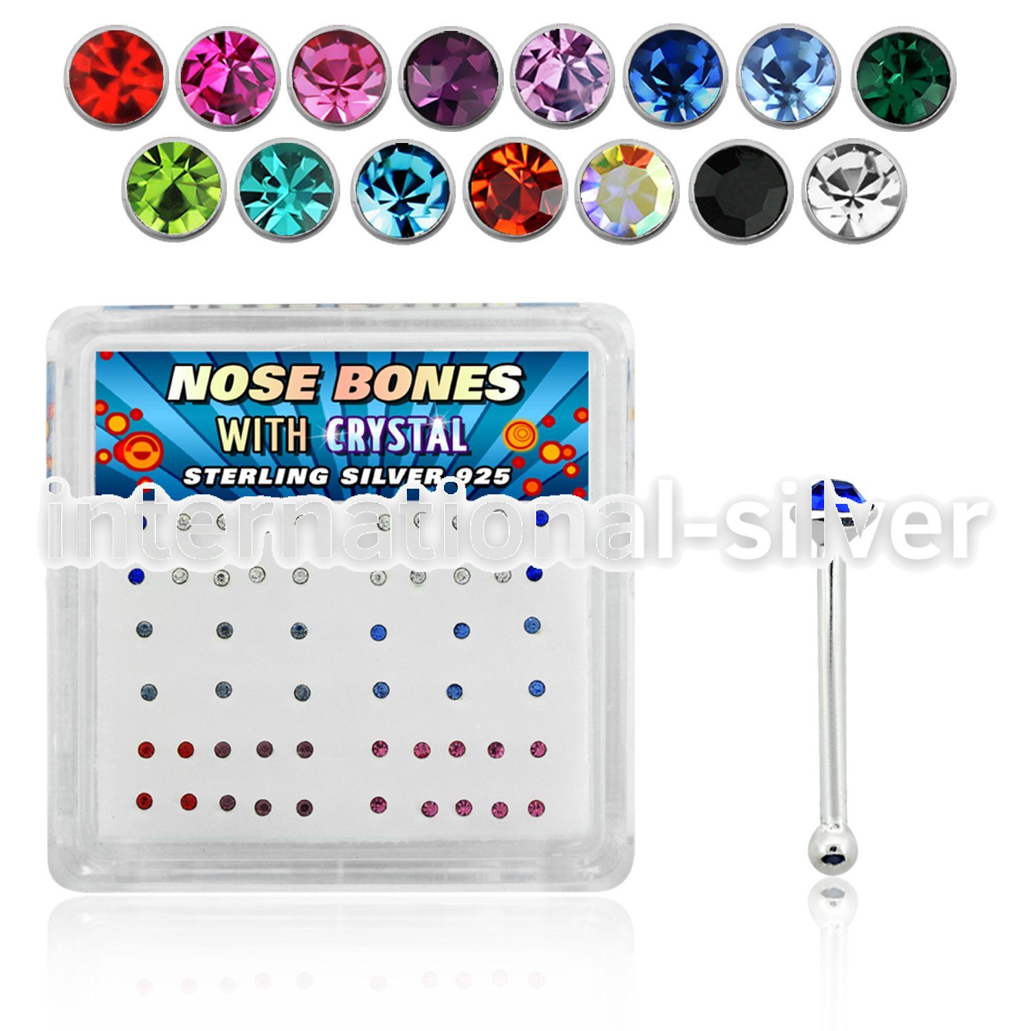 nbrdbxm nose bone silver 925 nose