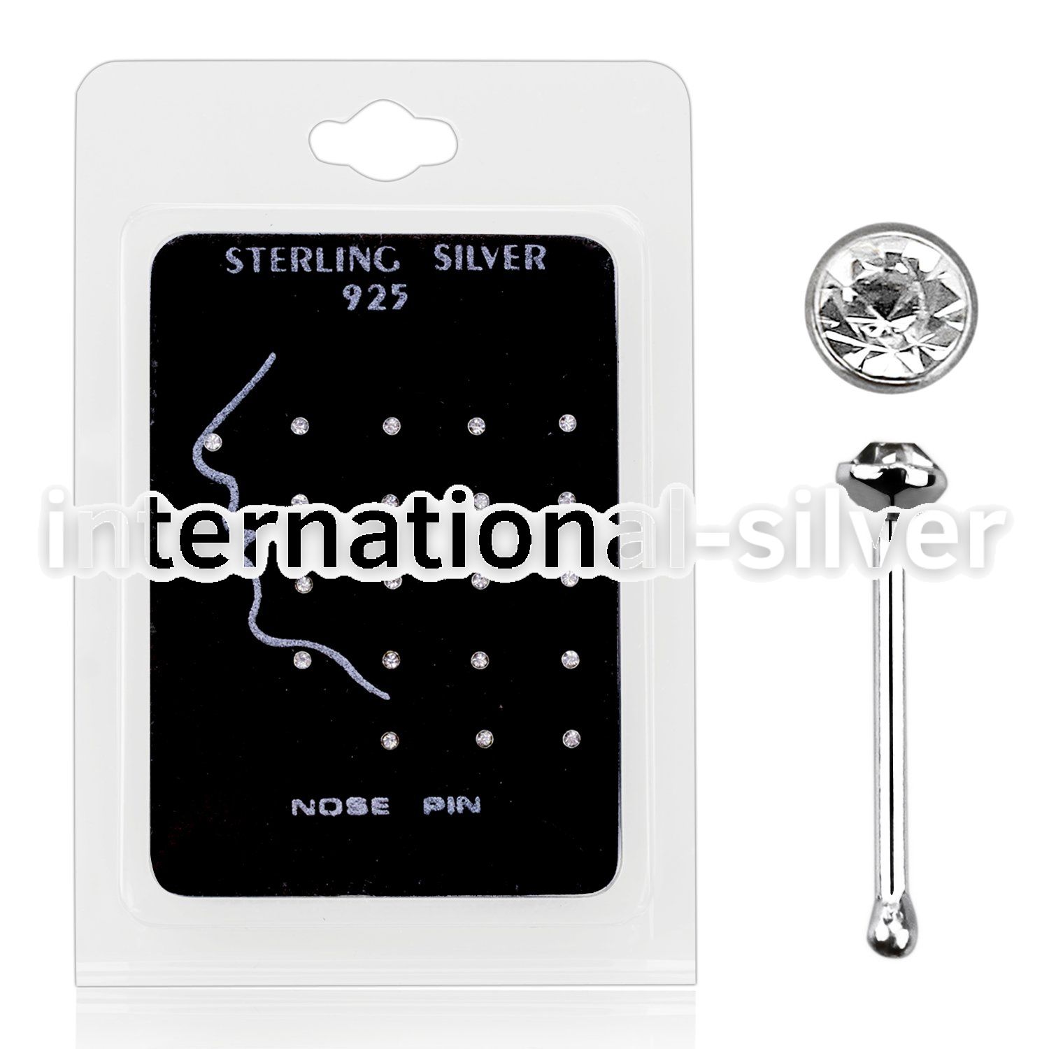 nbrdpk nose bone silver 925 nose