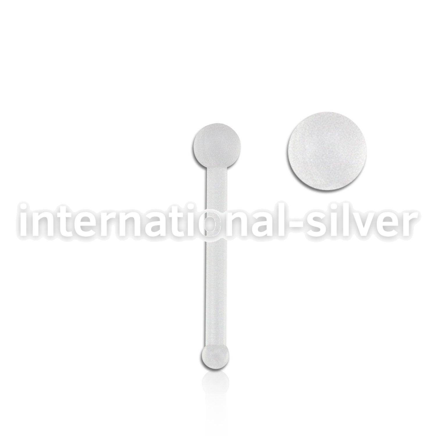nbrt20 nose bone acrylic body jewelry nose