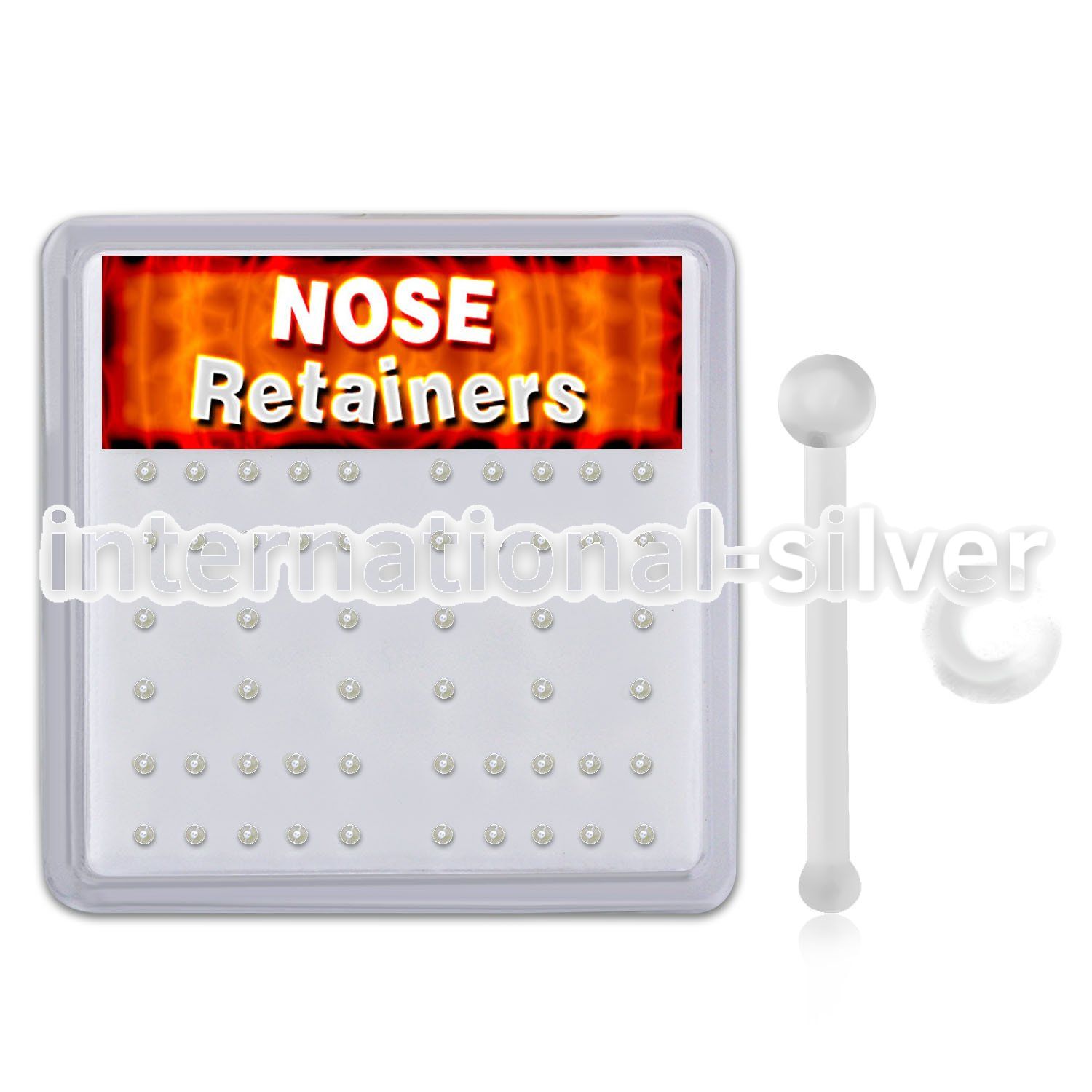 nbrtbx nose bone acrylic body jewelry nose