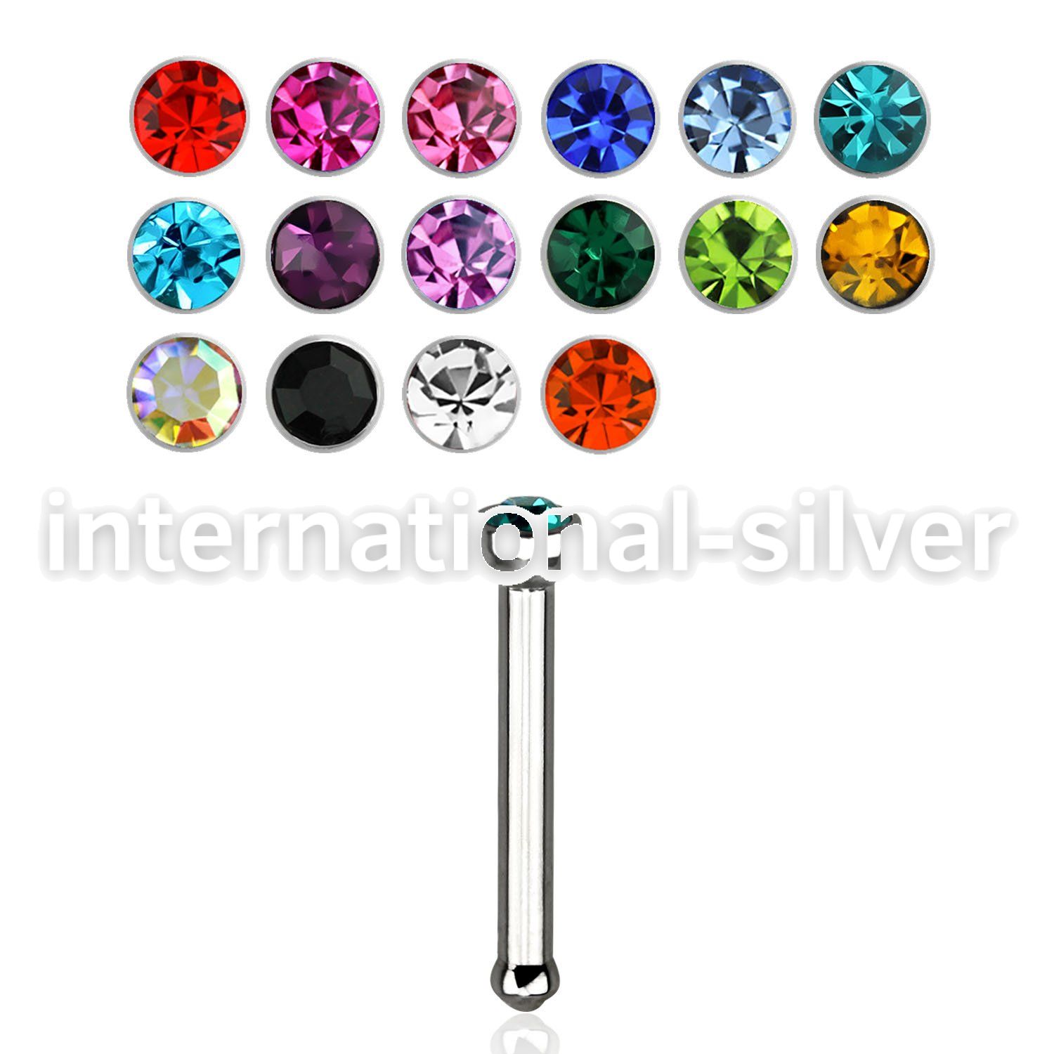 nbs nose bone surgical steel 316l nose