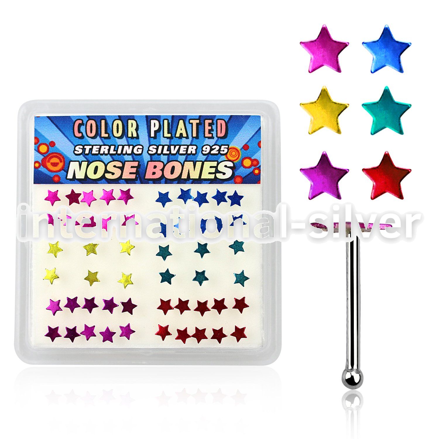 nbsarpbx nose bone silver 925 nose