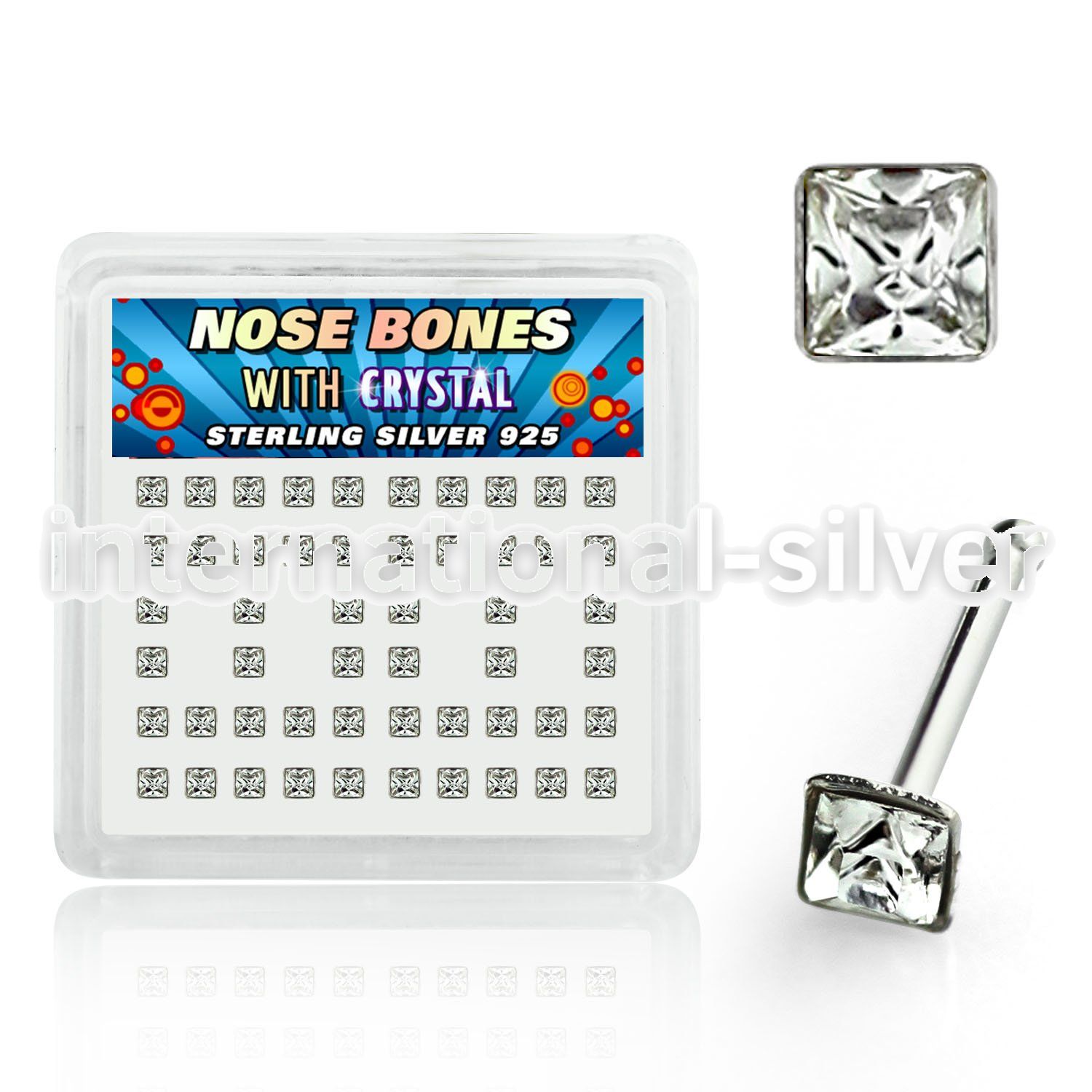 nbsqbxc nose bone silver 925 nose