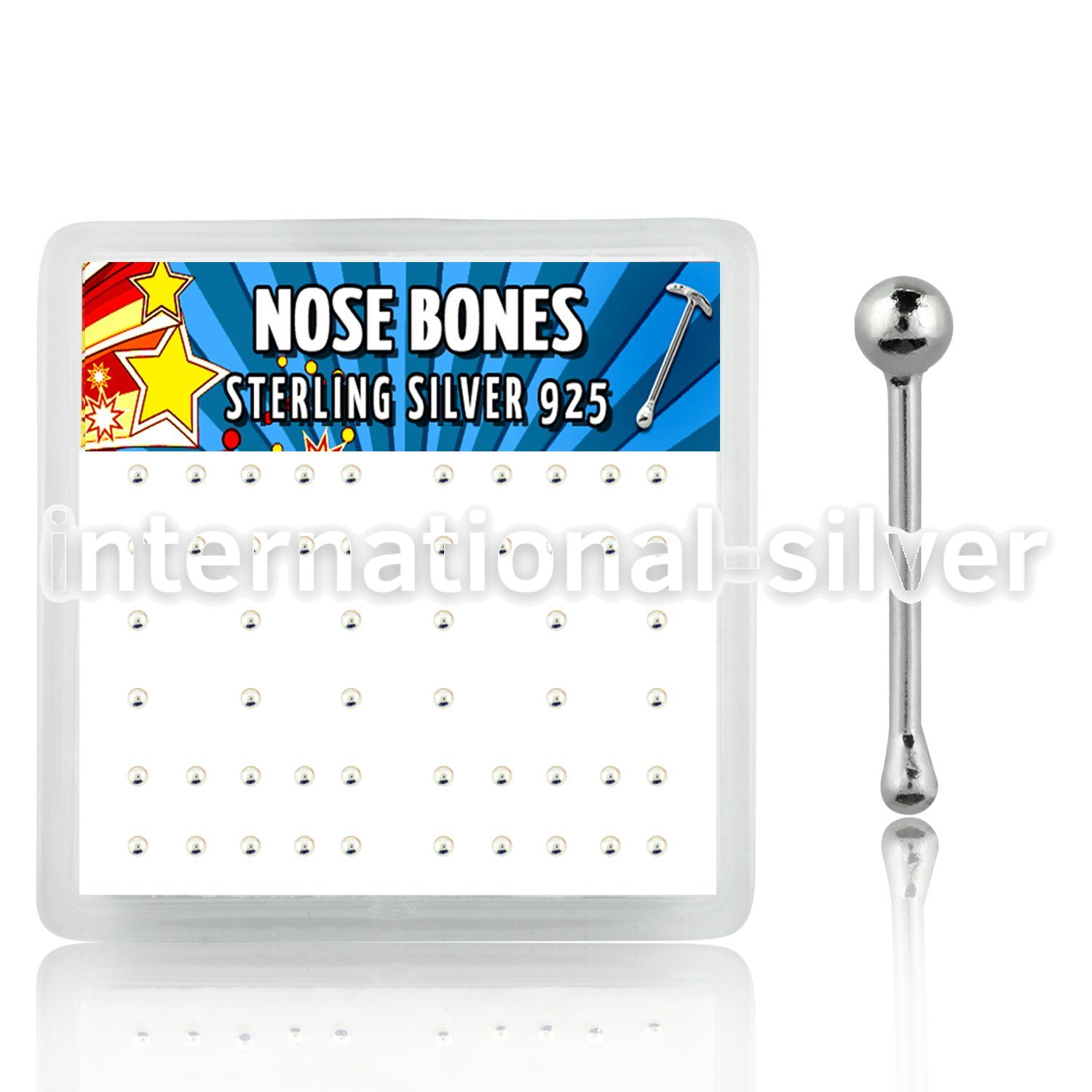 nbsv2bx nose bone silver 925 nose