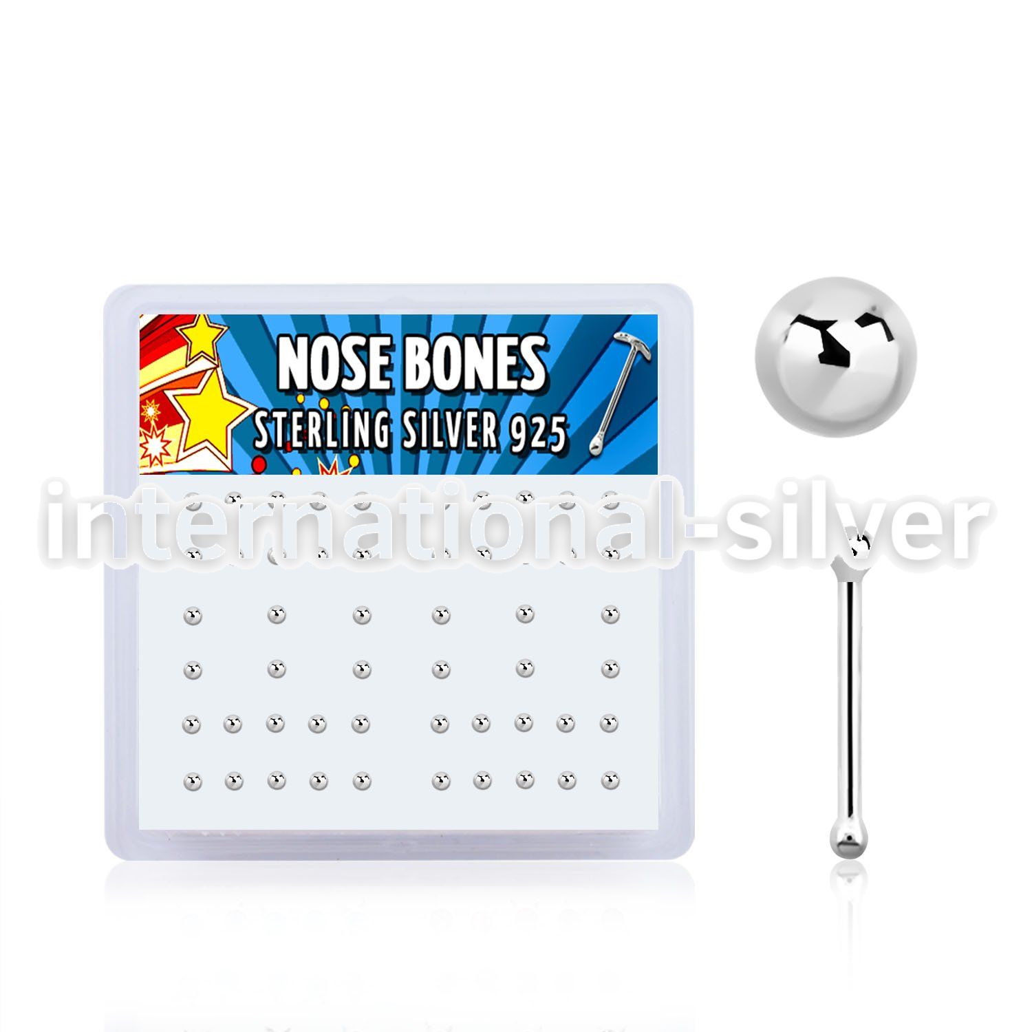 nbsvbx nose bone silver 925 nose