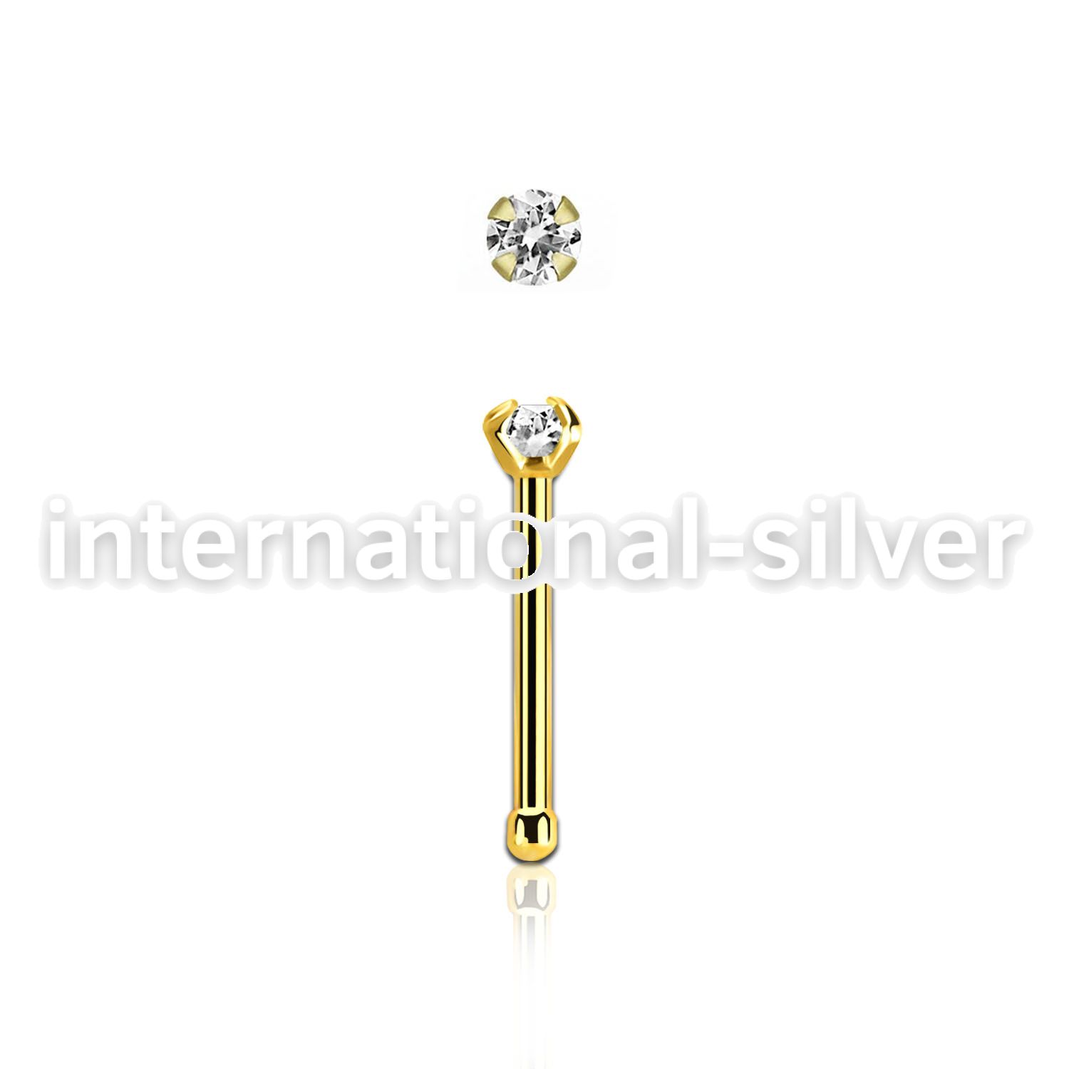 nbtzr2 anodized titanium g23 nose bones nose  piercing