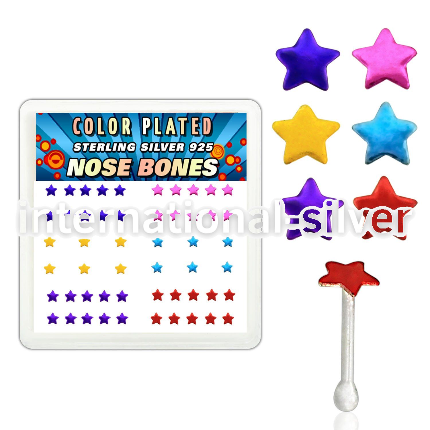 nbxsap nose bone silver 925 nose