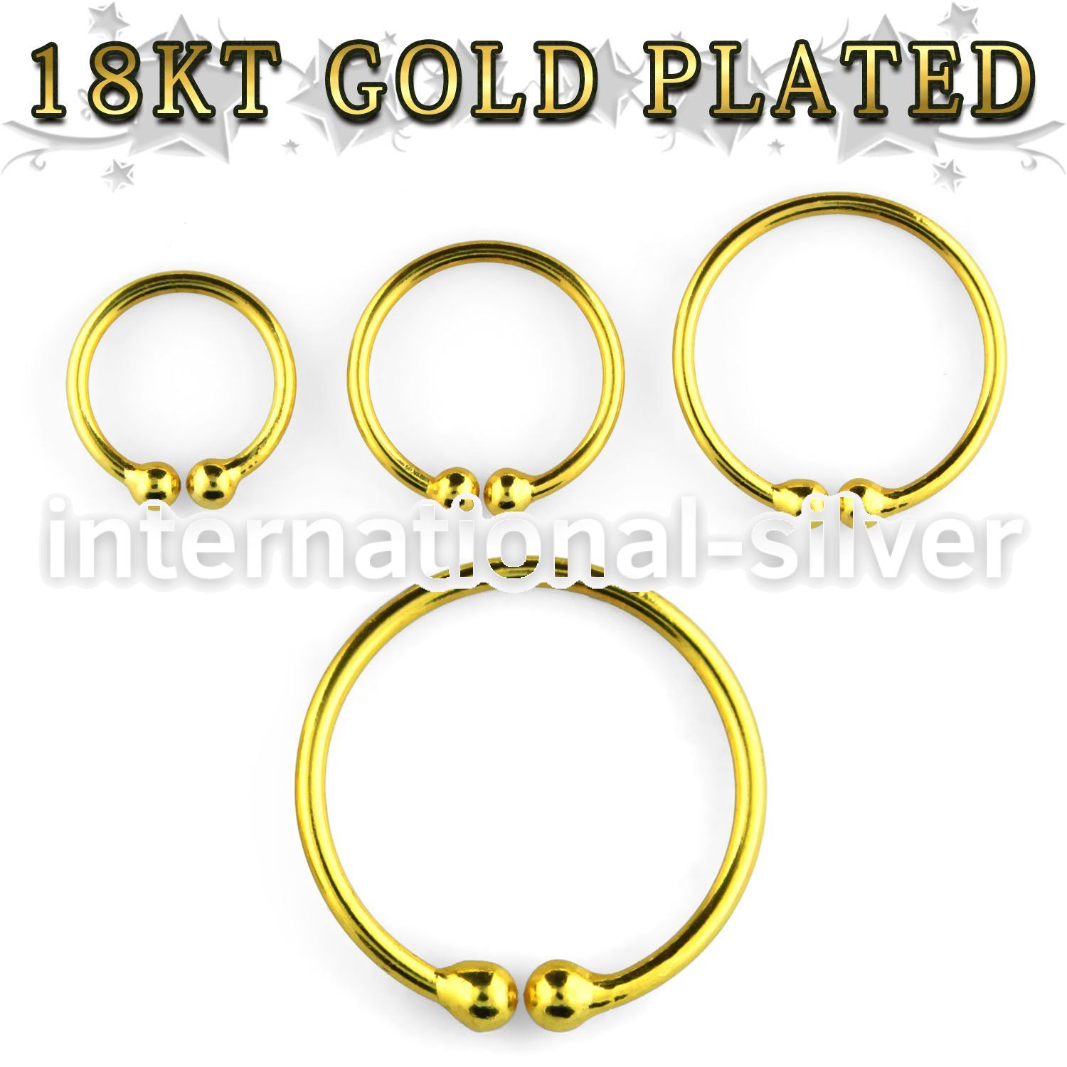 ncrg fake illusion hoops silver 925 nose