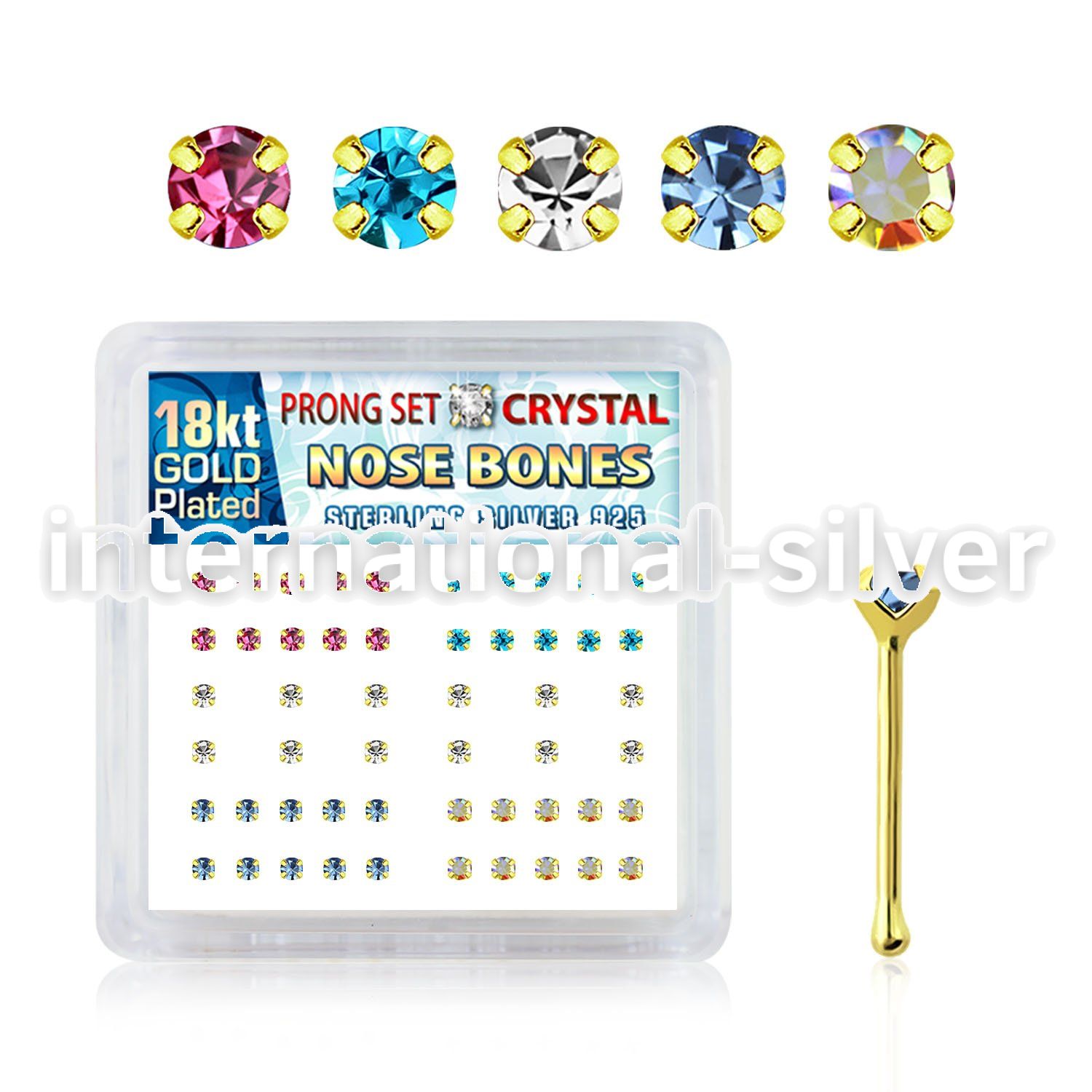 npbgm nose bone silver 925 nose