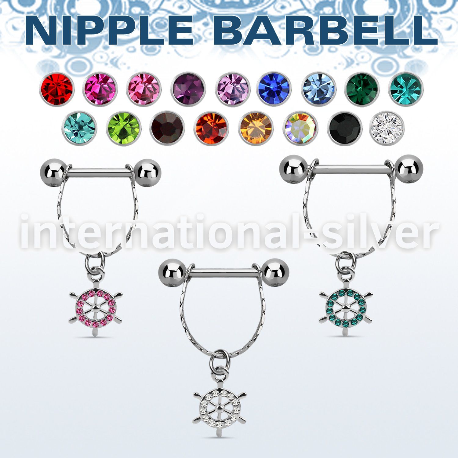 npdl12 straight barbells surgical steel 316l nipple