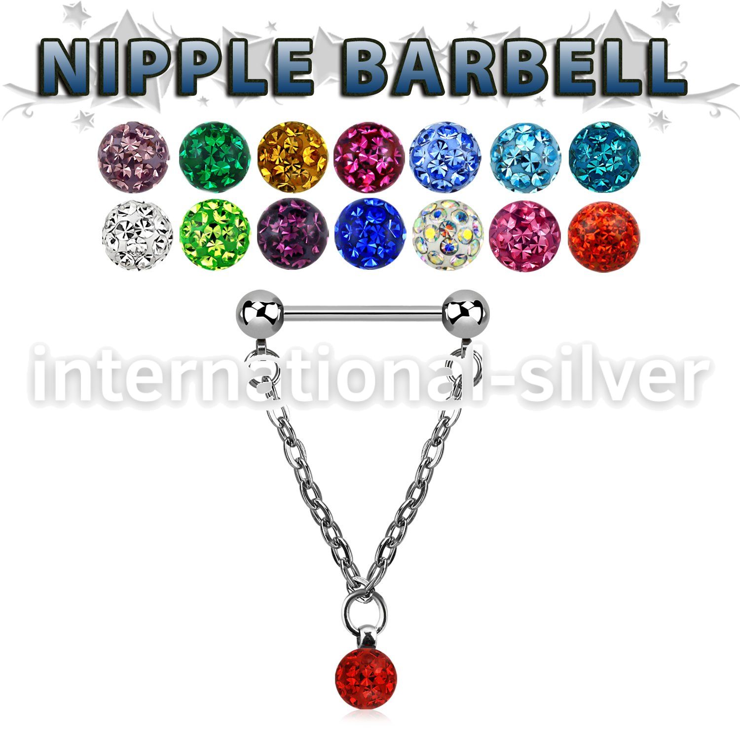 npdl4 straight barbells surgical steel 316l nipple
