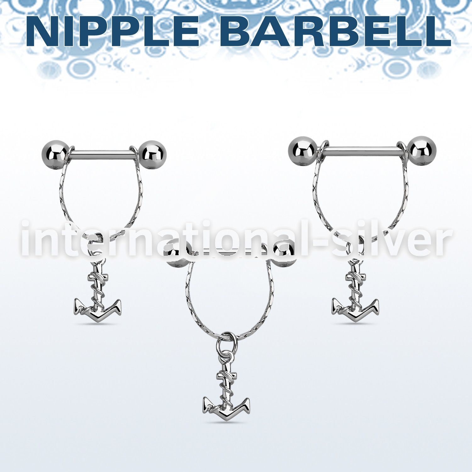 npdl7 straight barbells surgical steel 316l nipple