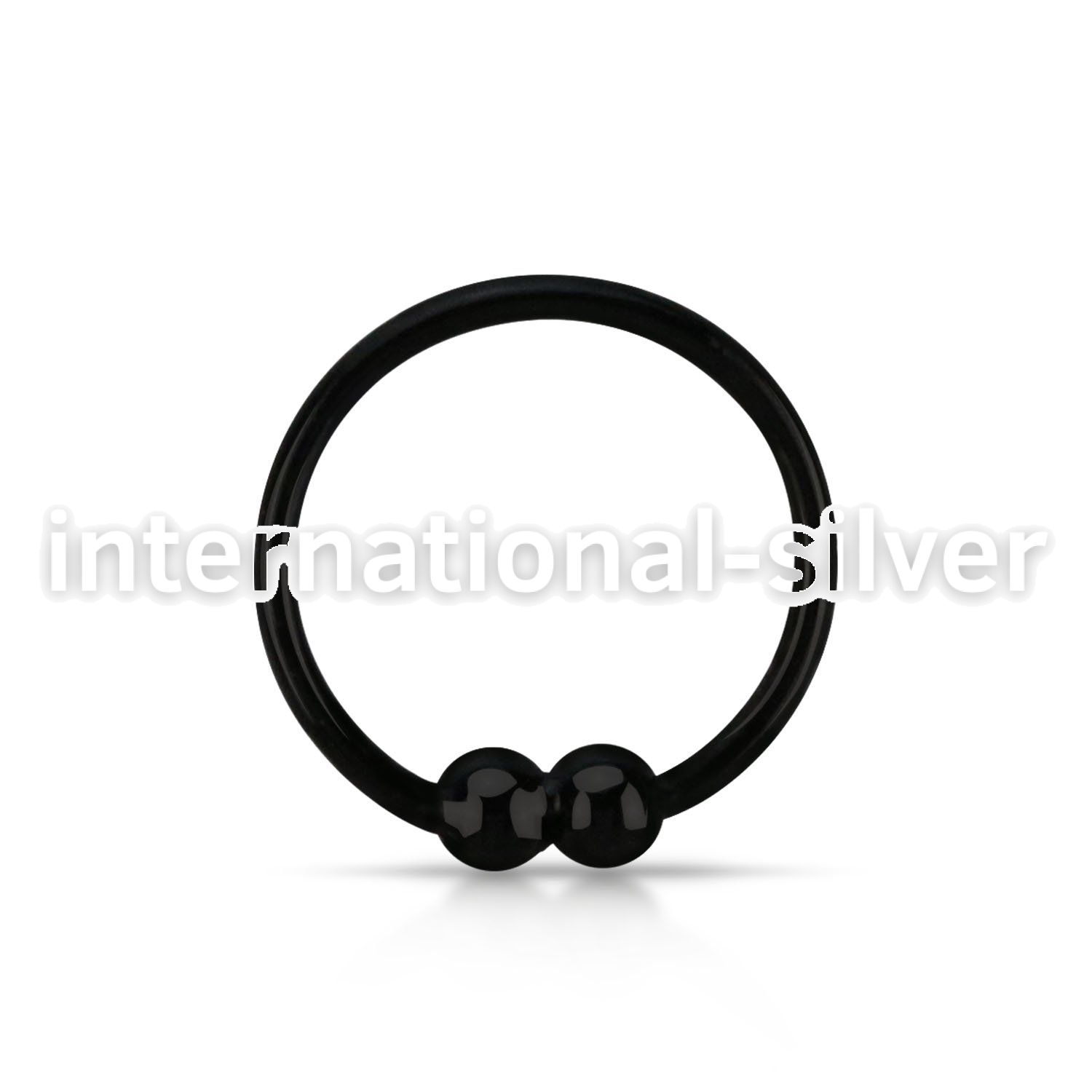 nr33p nose hoop silver 925 nose