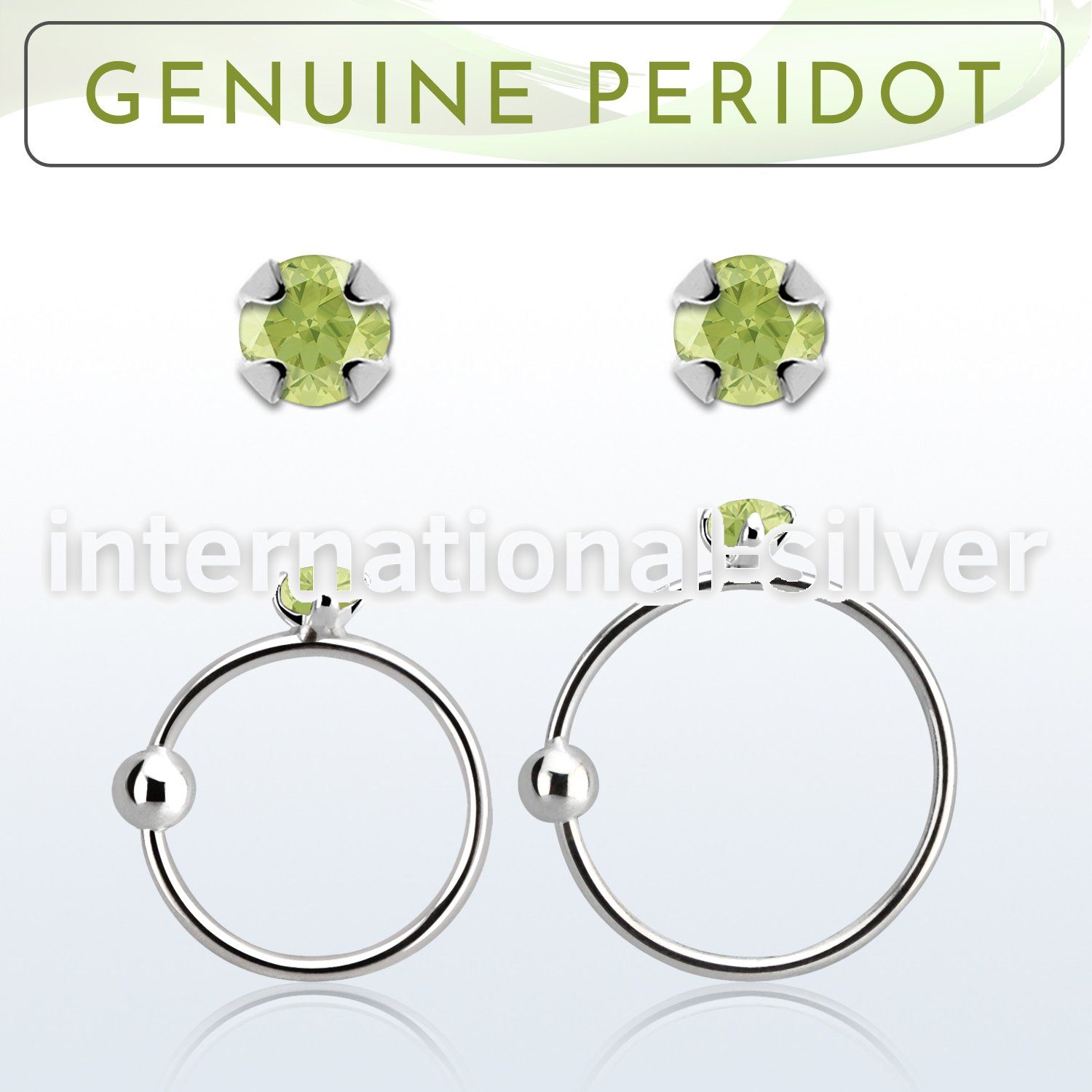 nrge4 nose hoop silver 925 nose