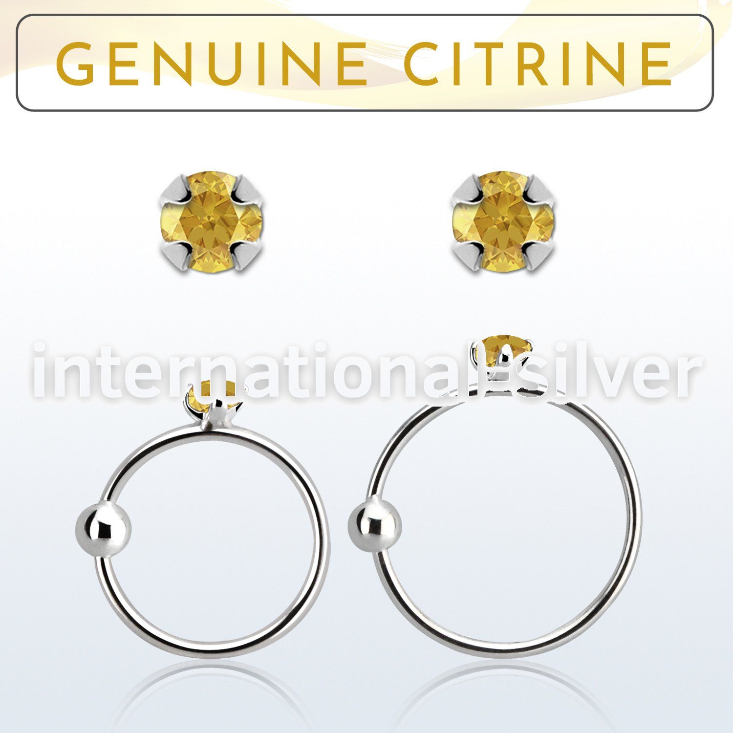 nrge6 nose hoop silver 925 nose