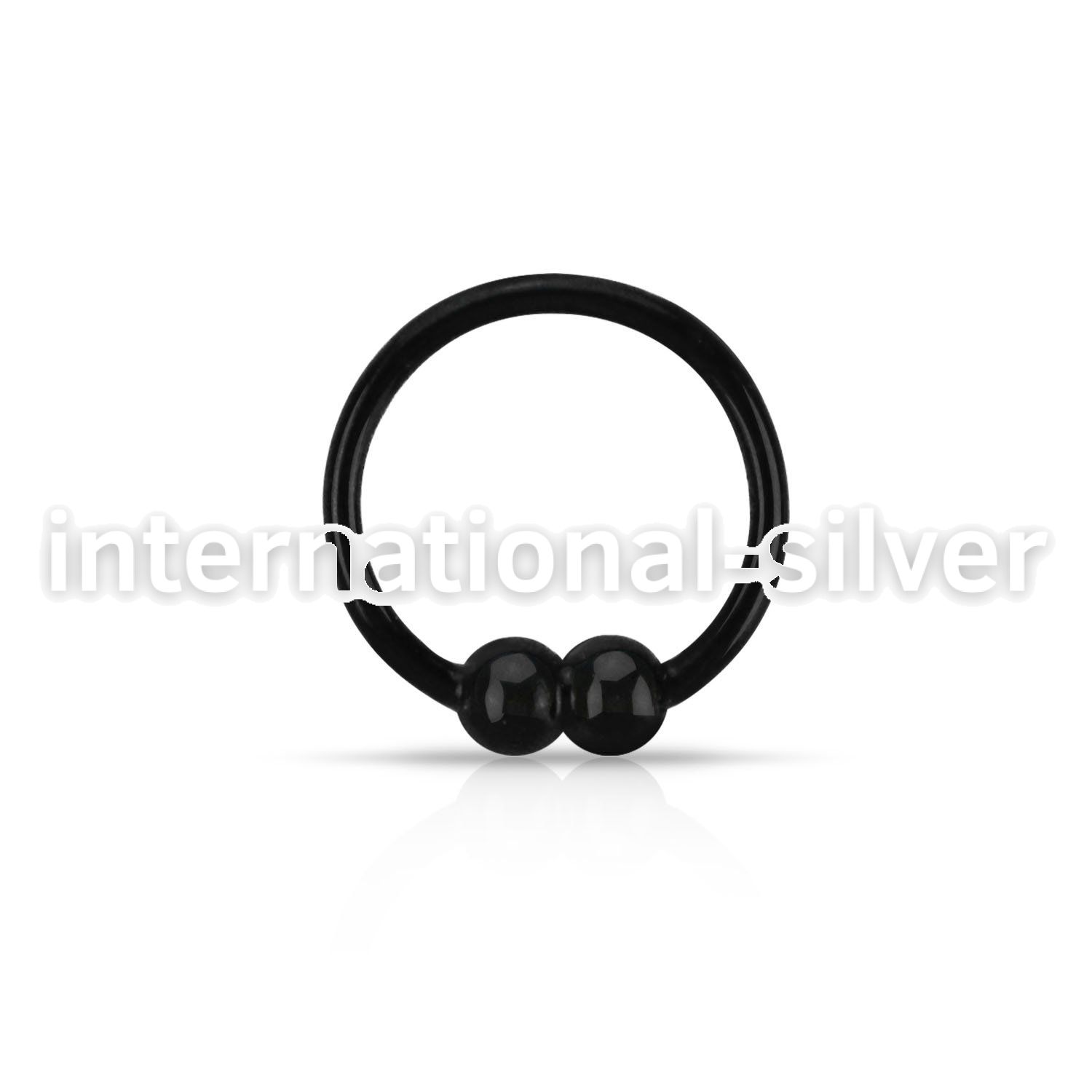 nrs33p nose hoop silver 925 nose