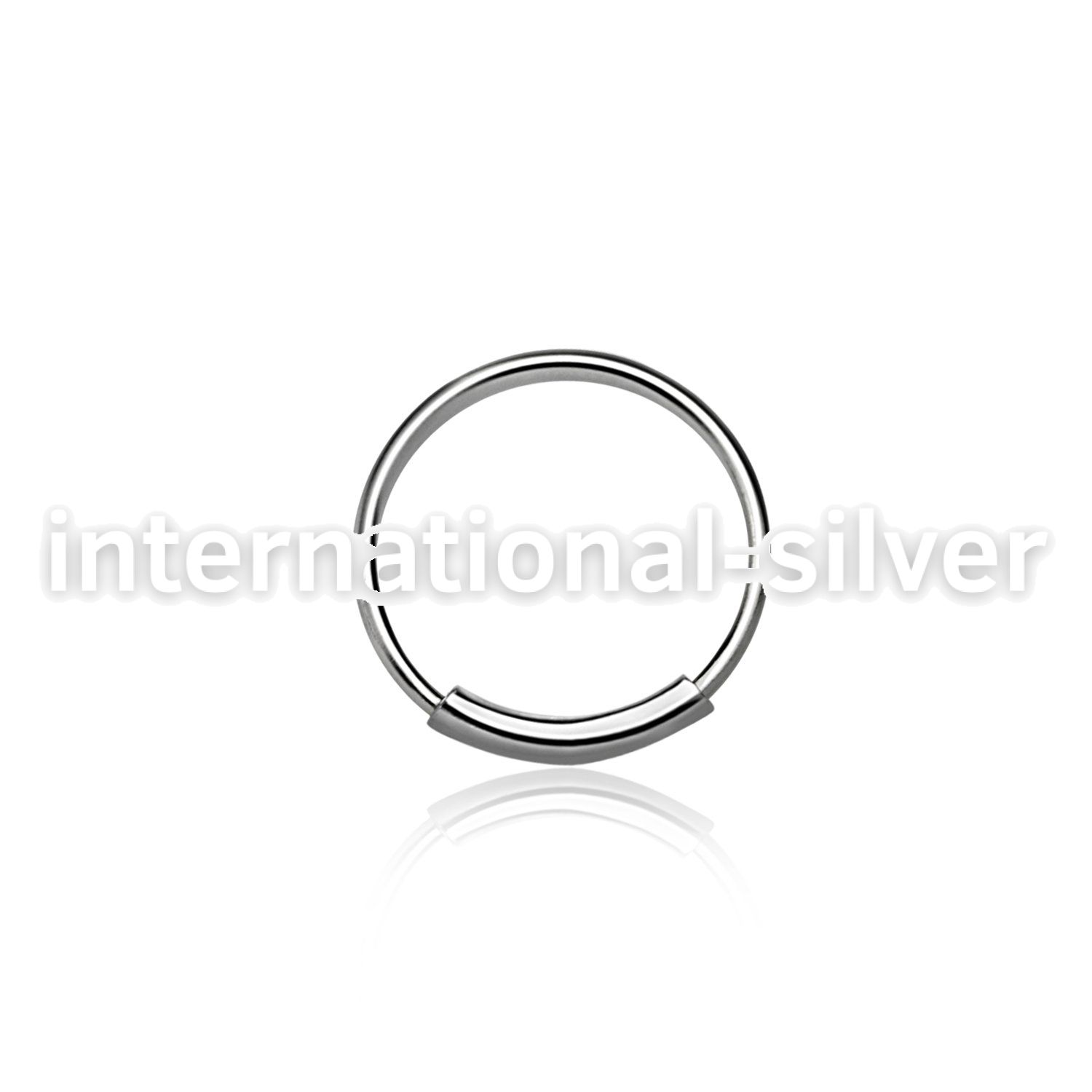 ns02 nose hoop silver 925 nose