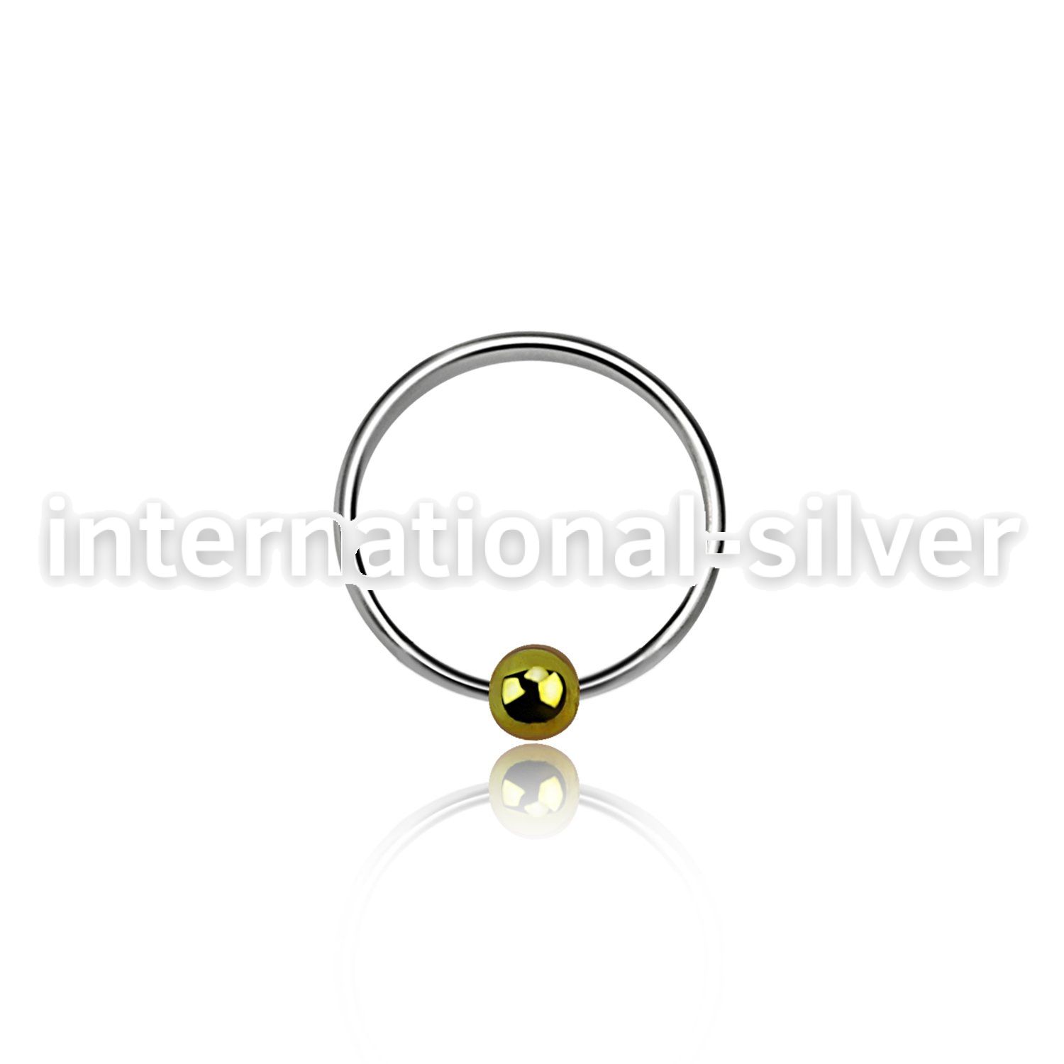 ns05gb nose hoop silver 925 nose