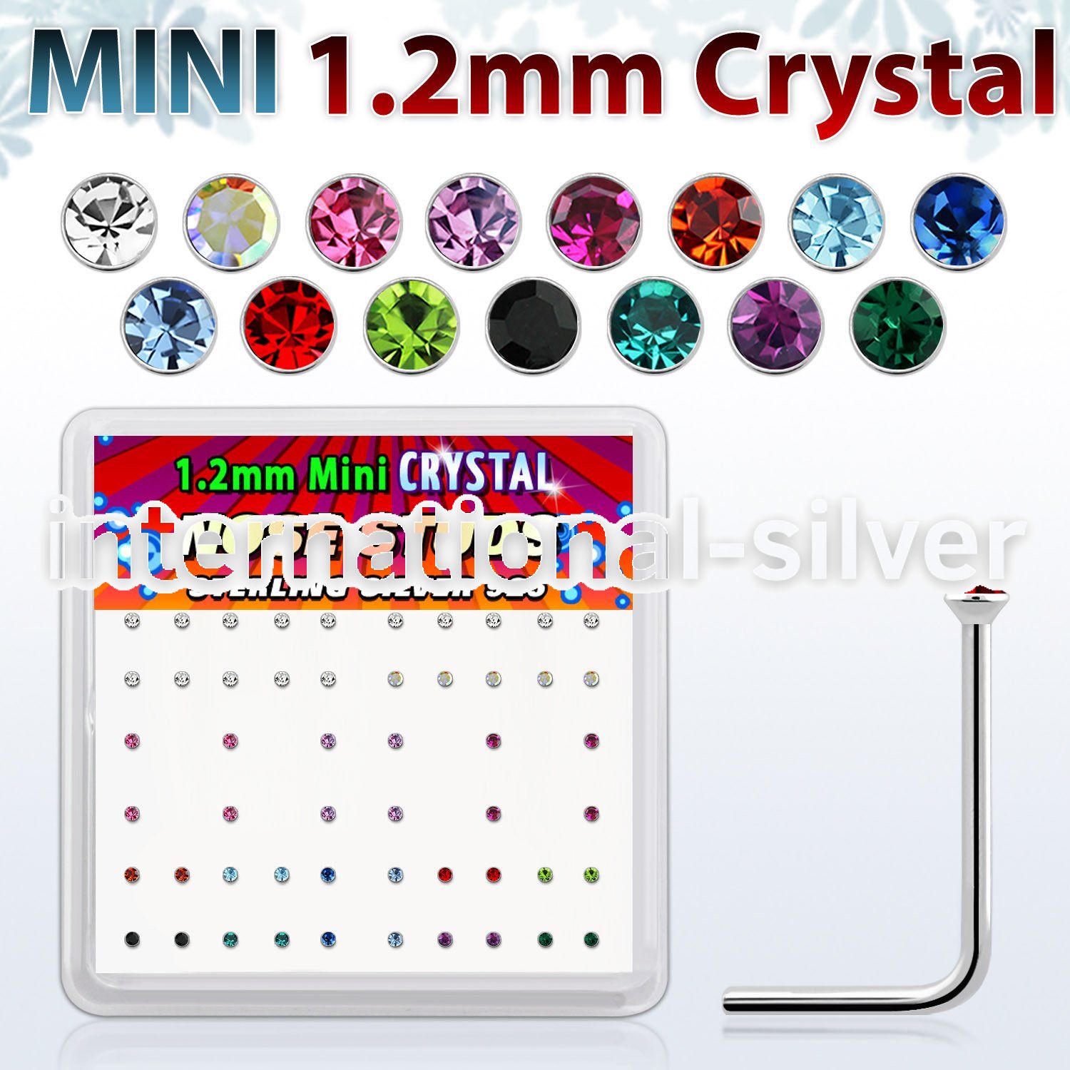 ns5mx 925 silver nose screws and nose studs nose piercing