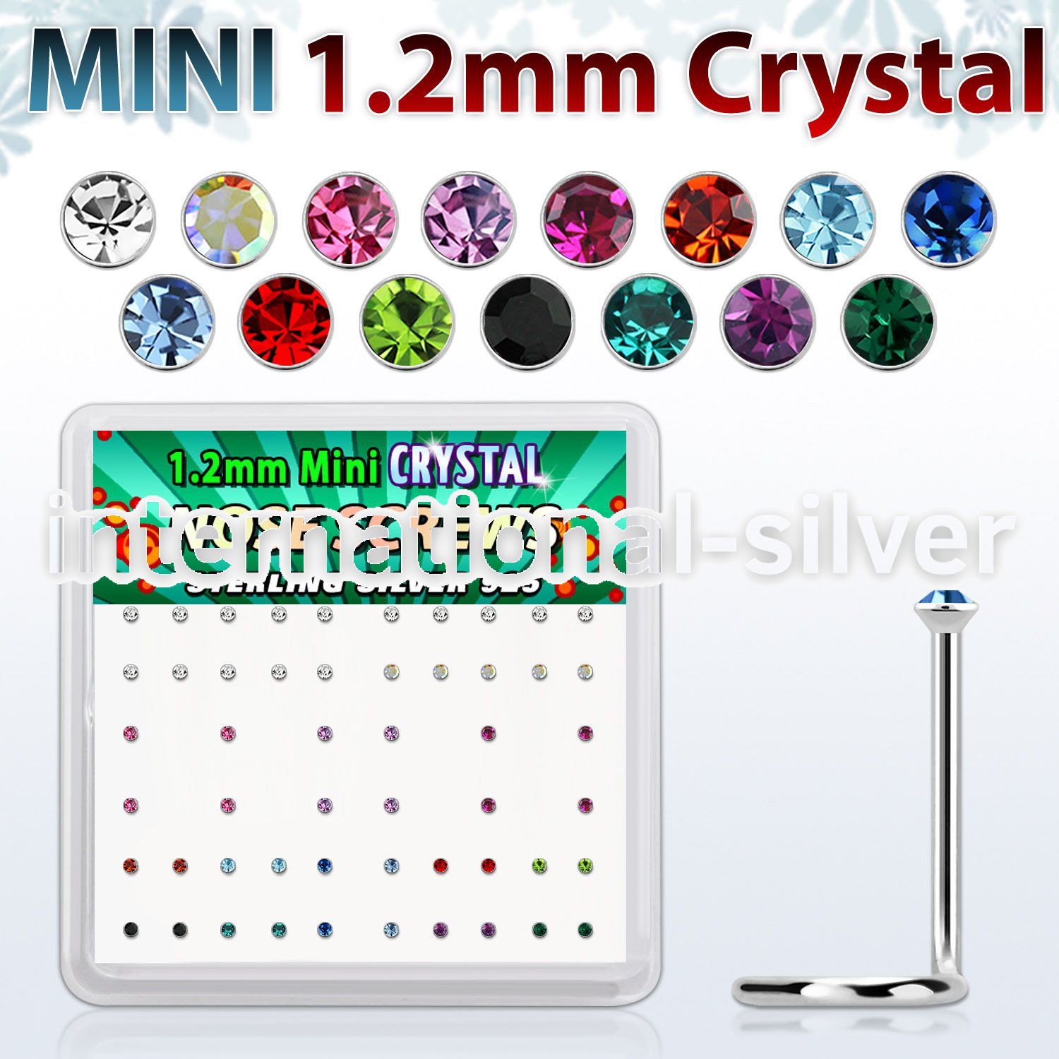 nw5mx 925 silver nose screws and nose studs nose piercing