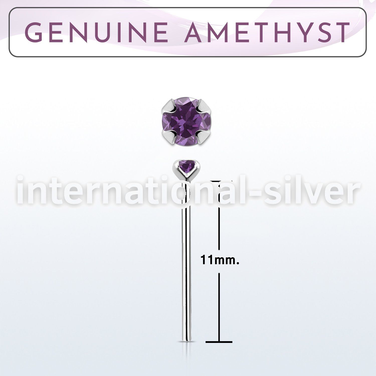 nypge1 bend it to fit nose studs silver 925 nose