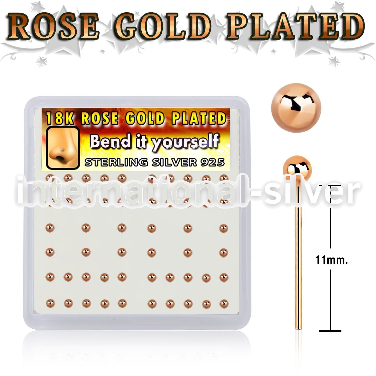 nyxrsb2 bend it to fit nose studs silver 925 