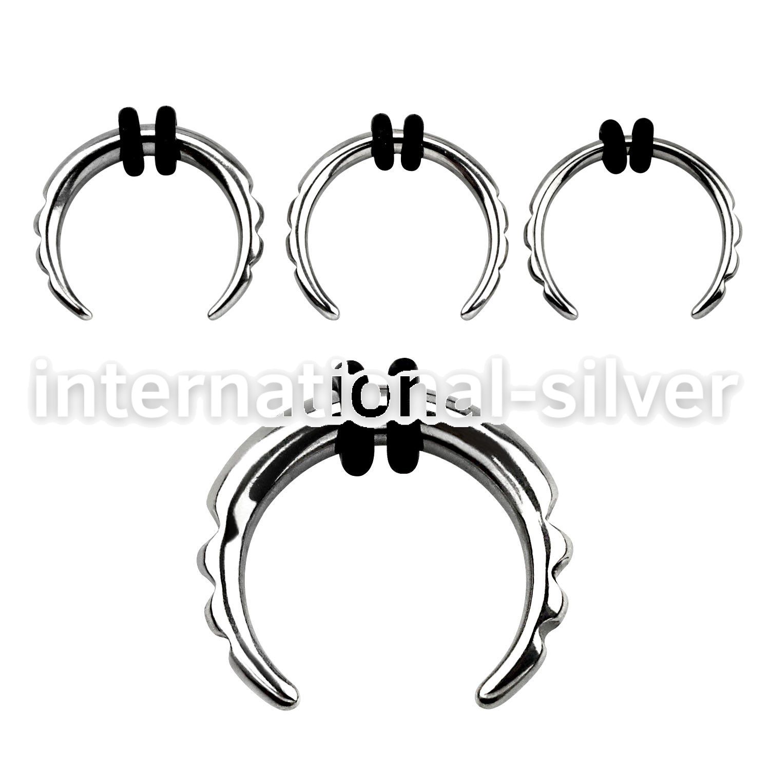 pcp tapers surgical steel 316l ear lobe