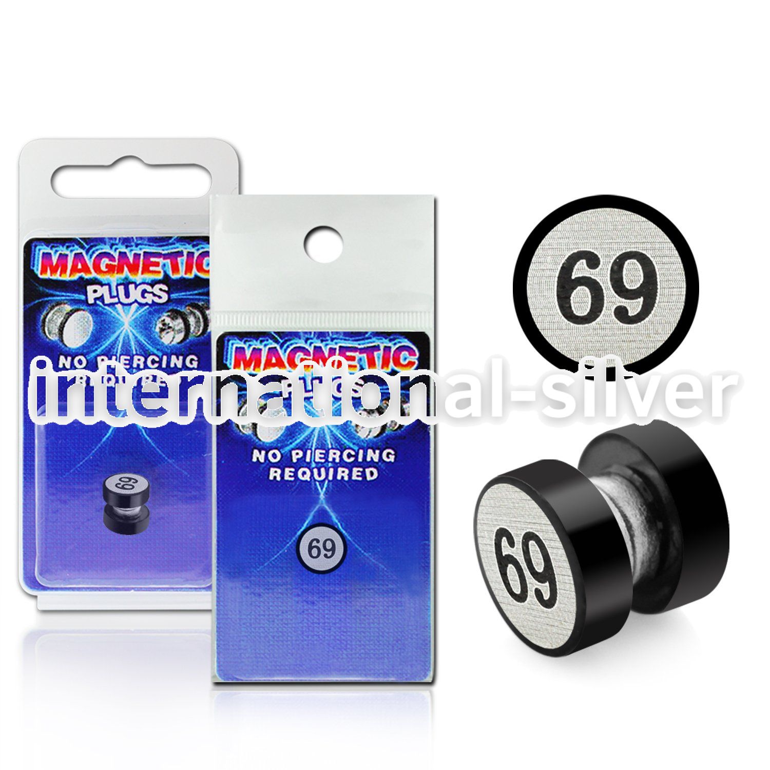 pkmp48 cheaters  illusion plugs and tapers anodized surgical steel 316l belly button