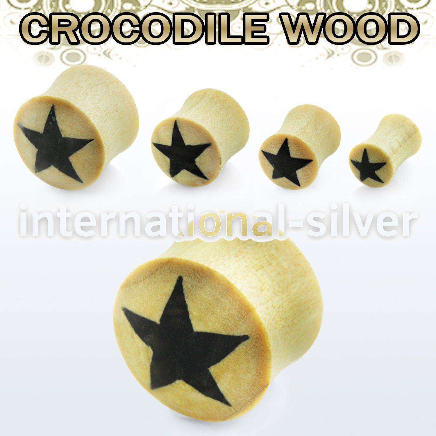 pysr plugs gauges organic body jewelry ear lobe