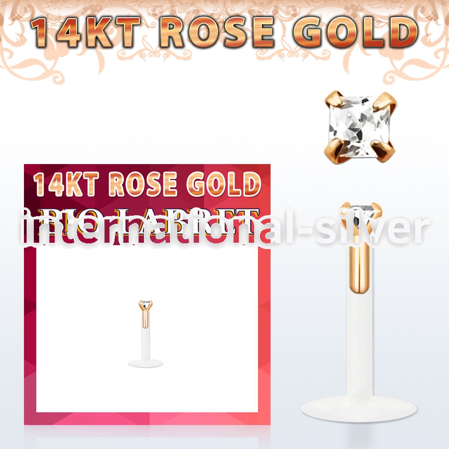 rbizqc labrets lip rings bioflex ptfe labrets chin