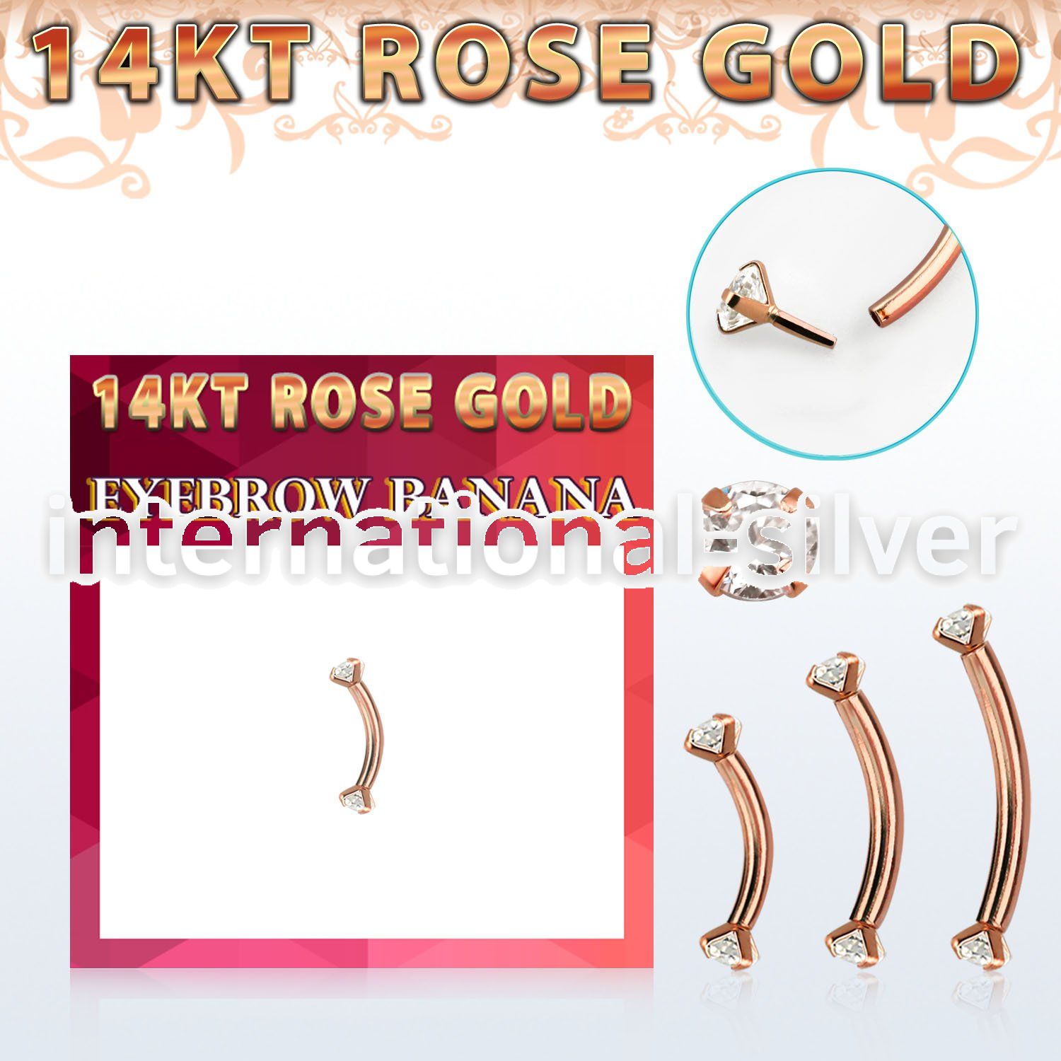 rbnz micro curved barbells gold eyebrow