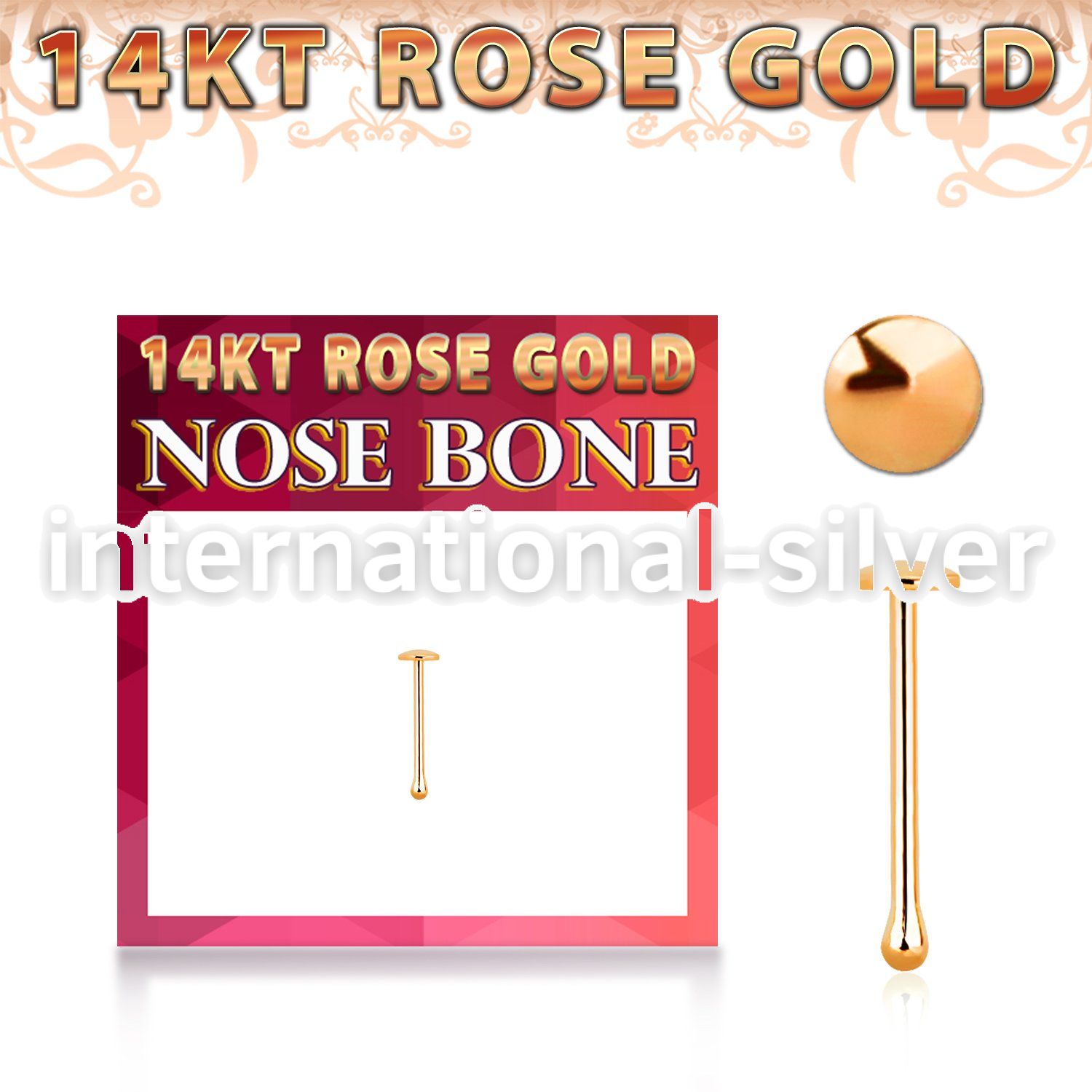 rbrd nose bone gold nose