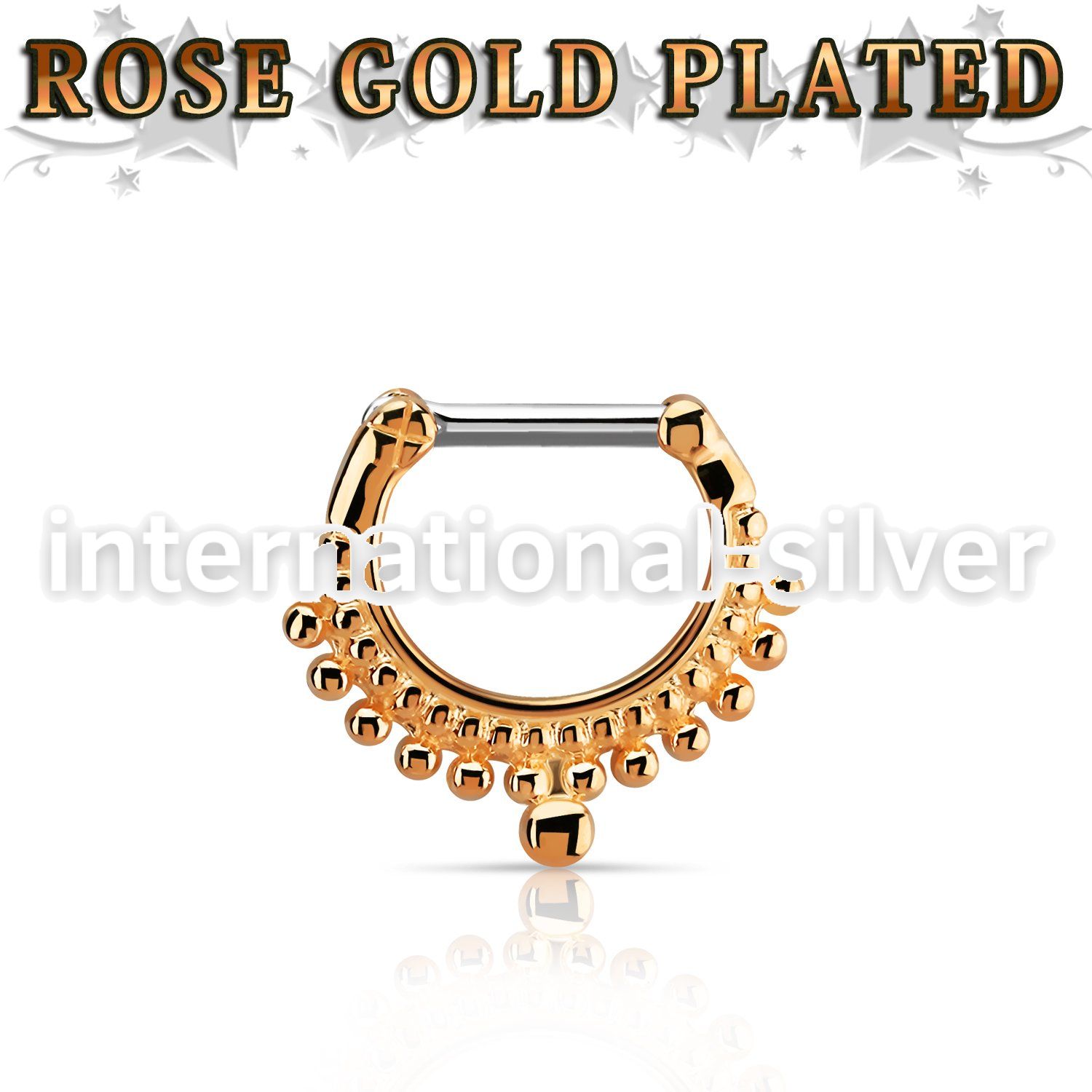 rsepm14 straight barbells silver 925 septum