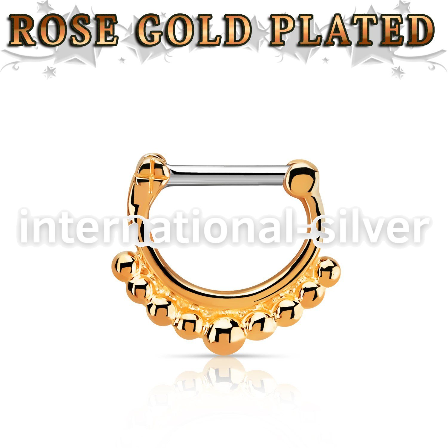 rsepn14 straight barbells silver 925 septum