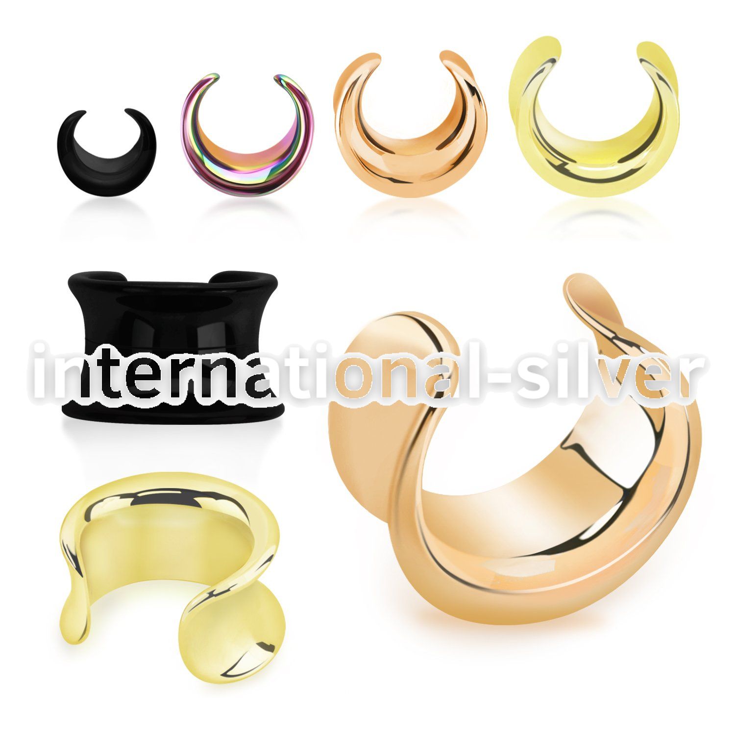 sdpt anodized surgical steel saddle plug
