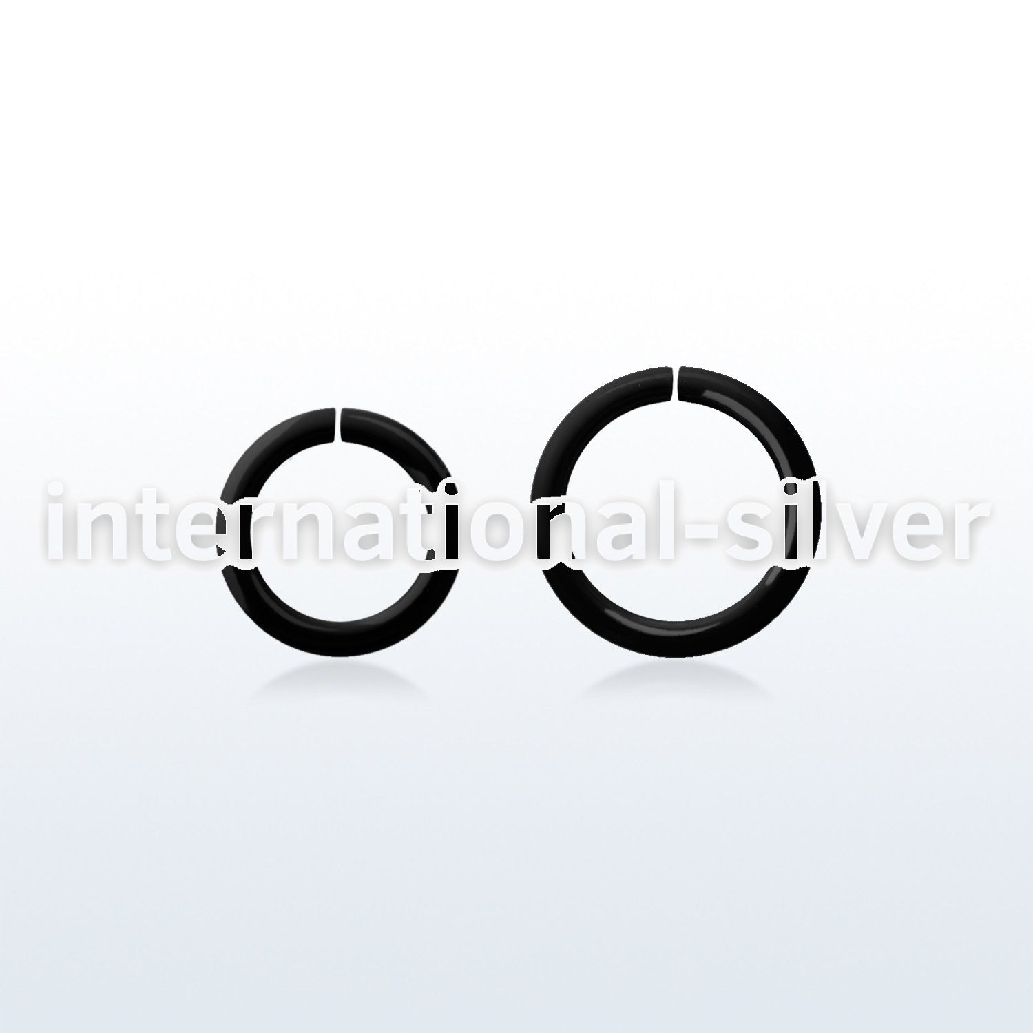 selt14 anodized surgical steel seamless and segment rings ear othersear lobe eyebrow intim nipple nose bridge septum piercing