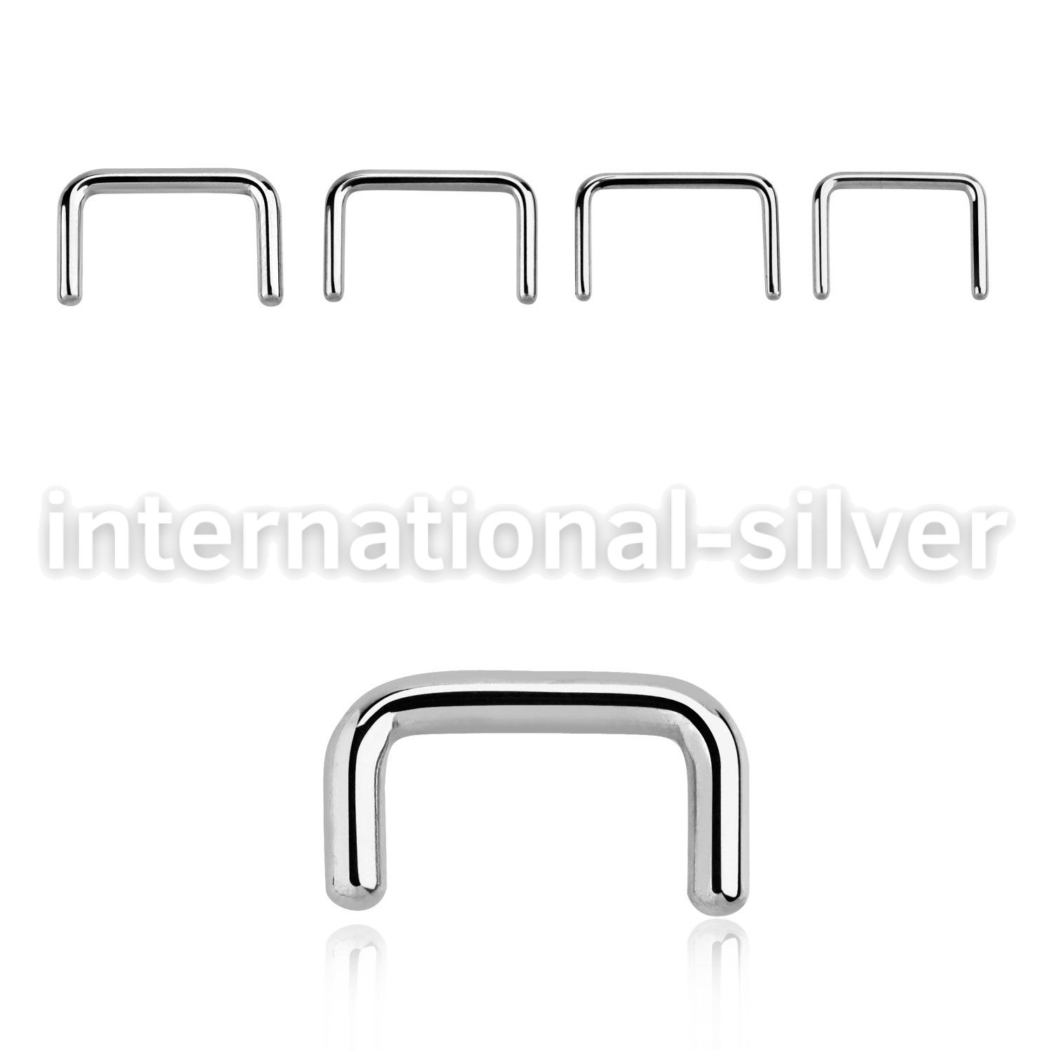 sepa straight barbells surgical steel 316l septum